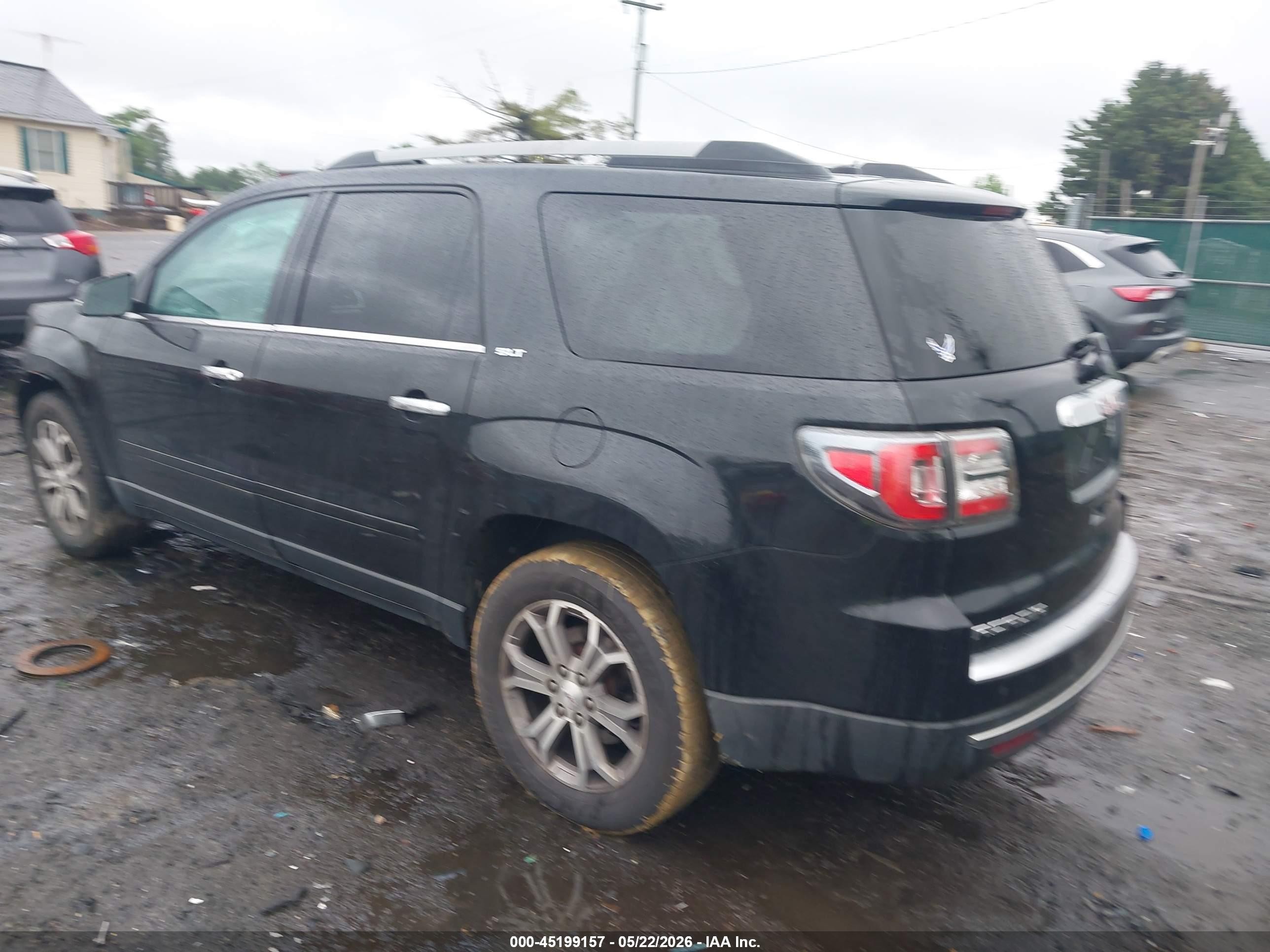 2013 Gmc Acadia Slt-1 Черный vin: 1GKKVRKD4DJ138868