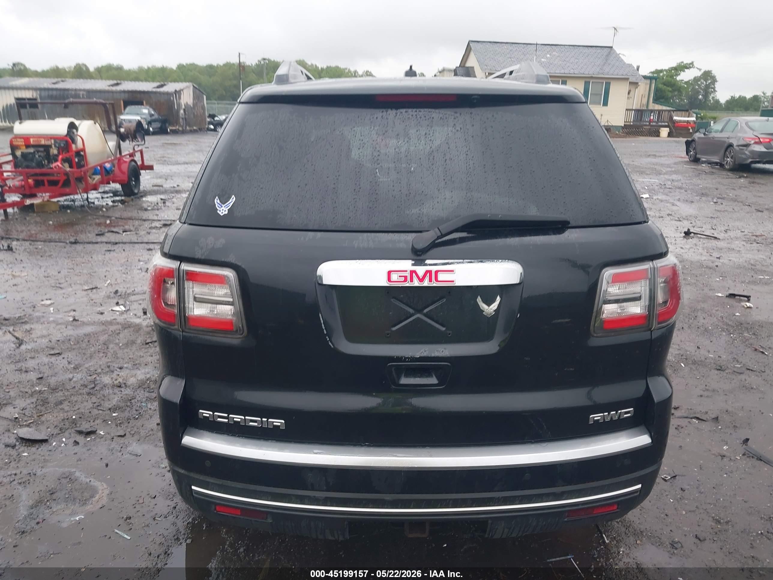 2013 Gmc Acadia Slt-1 Черный vin: 1GKKVRKD4DJ138868