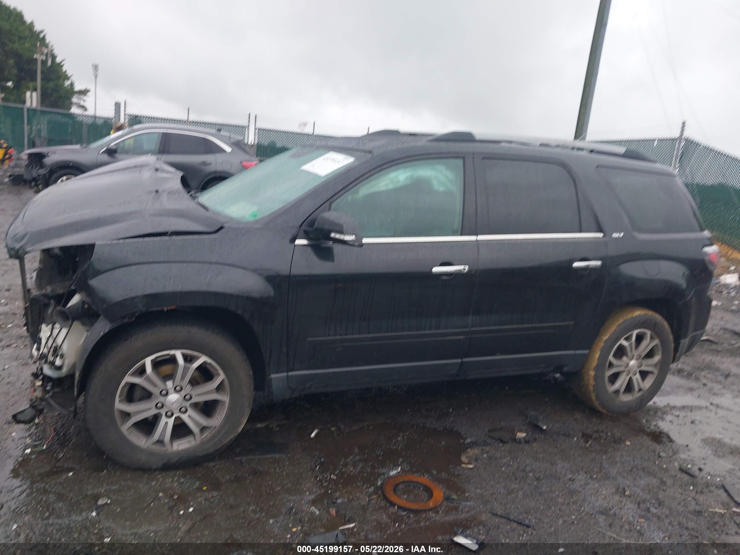 2013 Gmc Acadia Slt-1 Черный vin: 1GKKVRKD4DJ138868