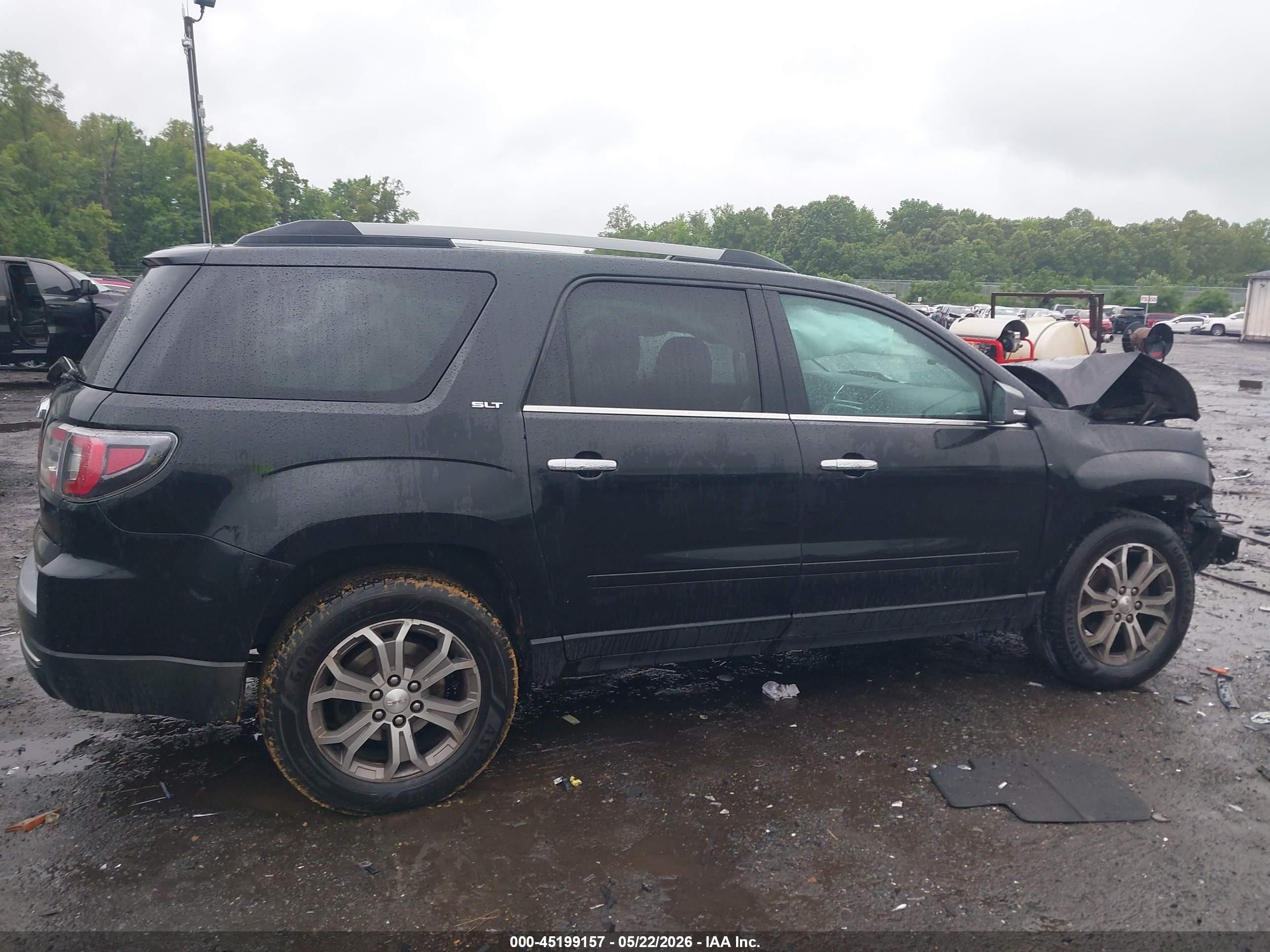 2013 Gmc Acadia Slt-1 Черный vin: 1GKKVRKD4DJ138868