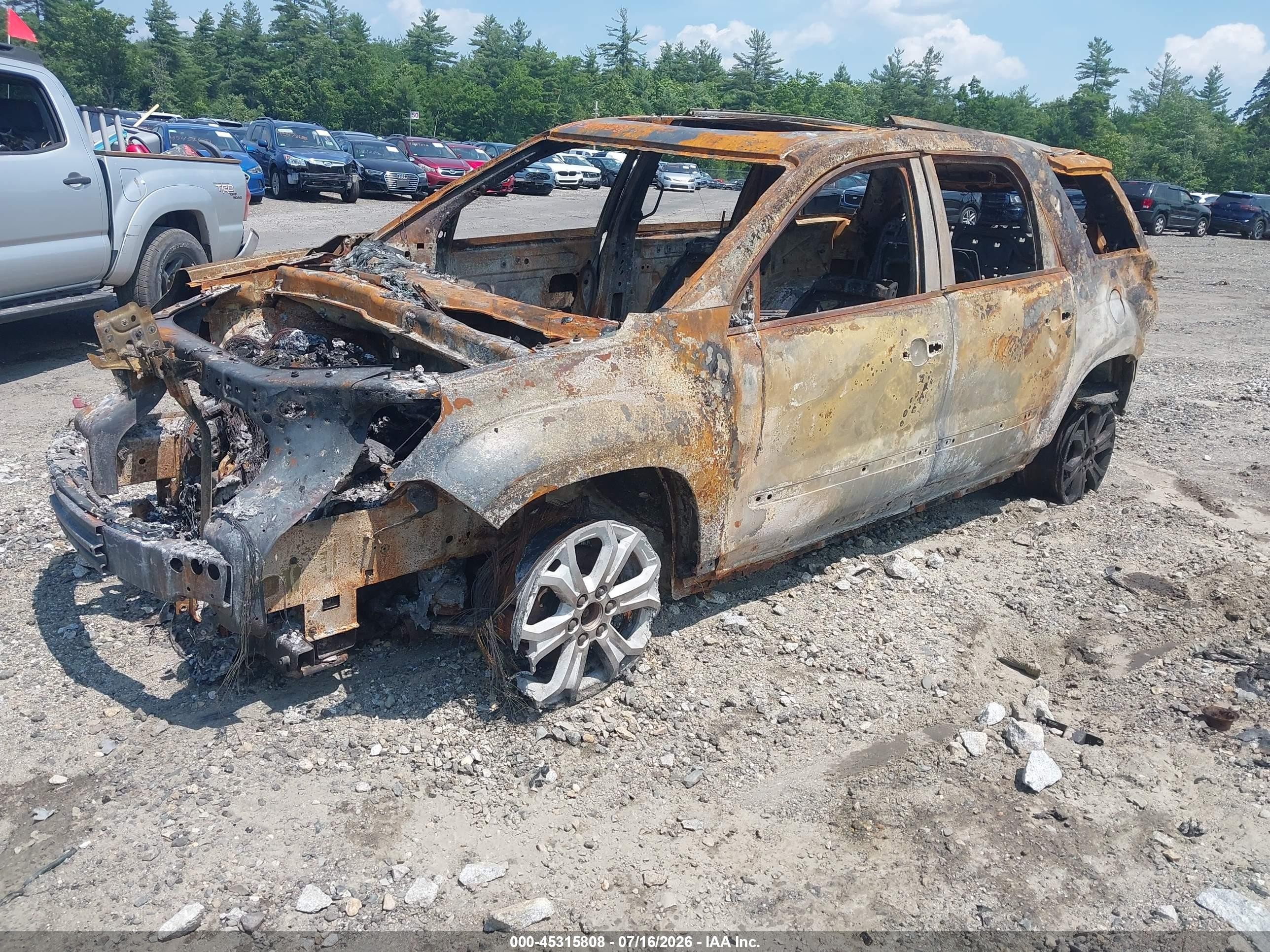 2013 Gmc Acadia Slt-1 Синий vin: 1GKKVRKD4DJ173300