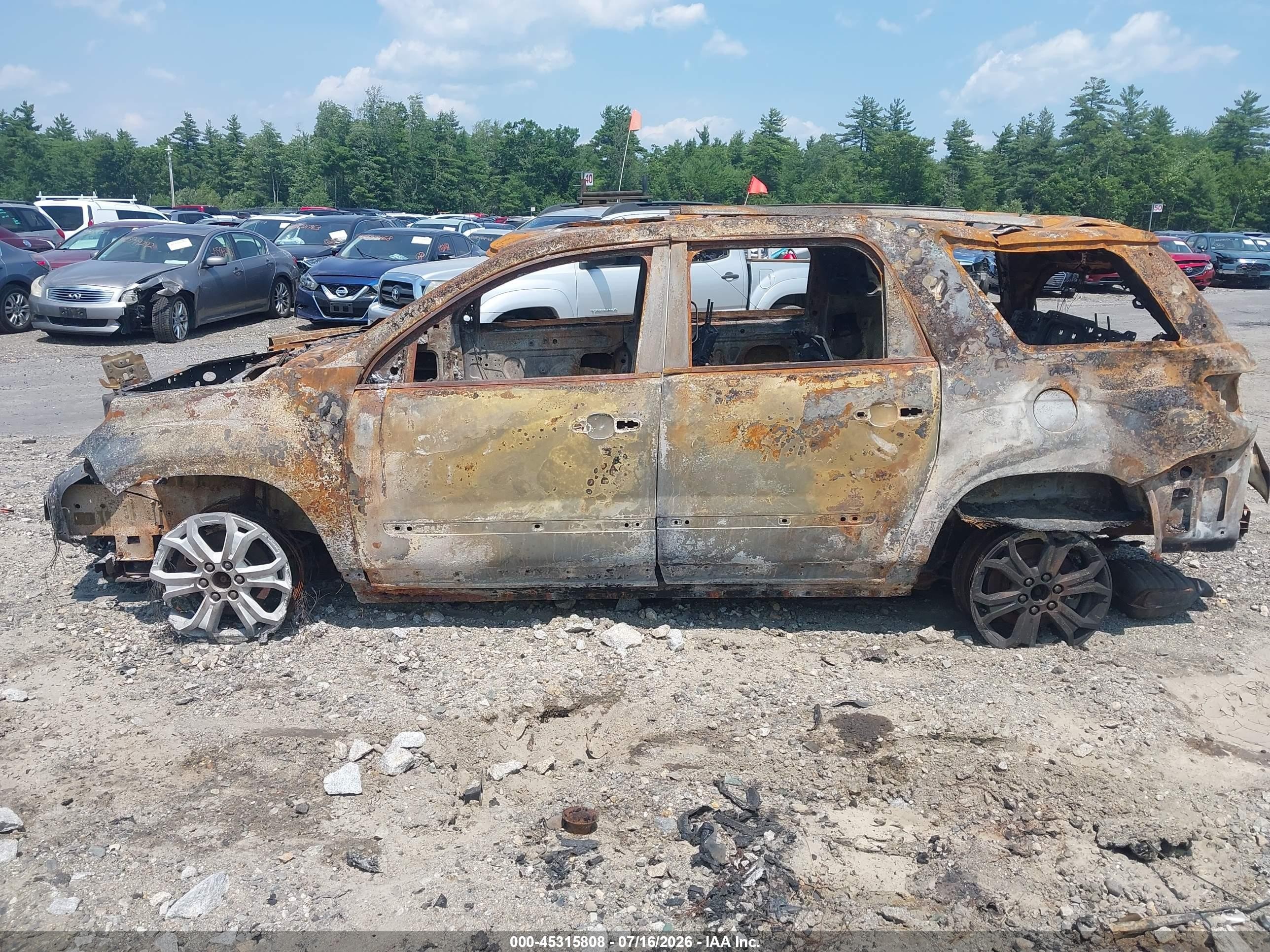 2013 Gmc Acadia Slt-1 Синий vin: 1GKKVRKD4DJ173300