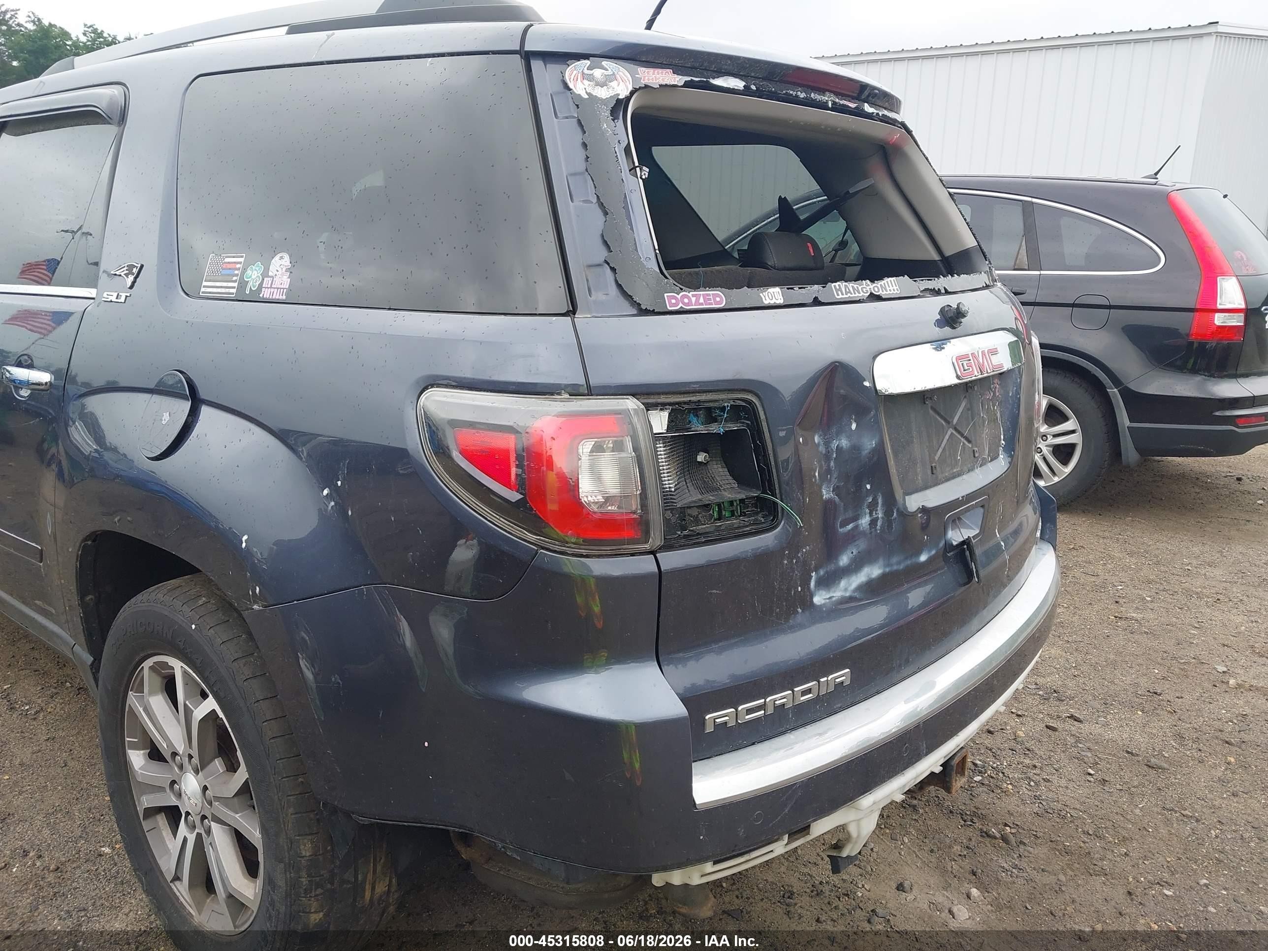 2013 Gmc Acadia Slt-1 Синий vin: 1GKKVRKD4DJ173300