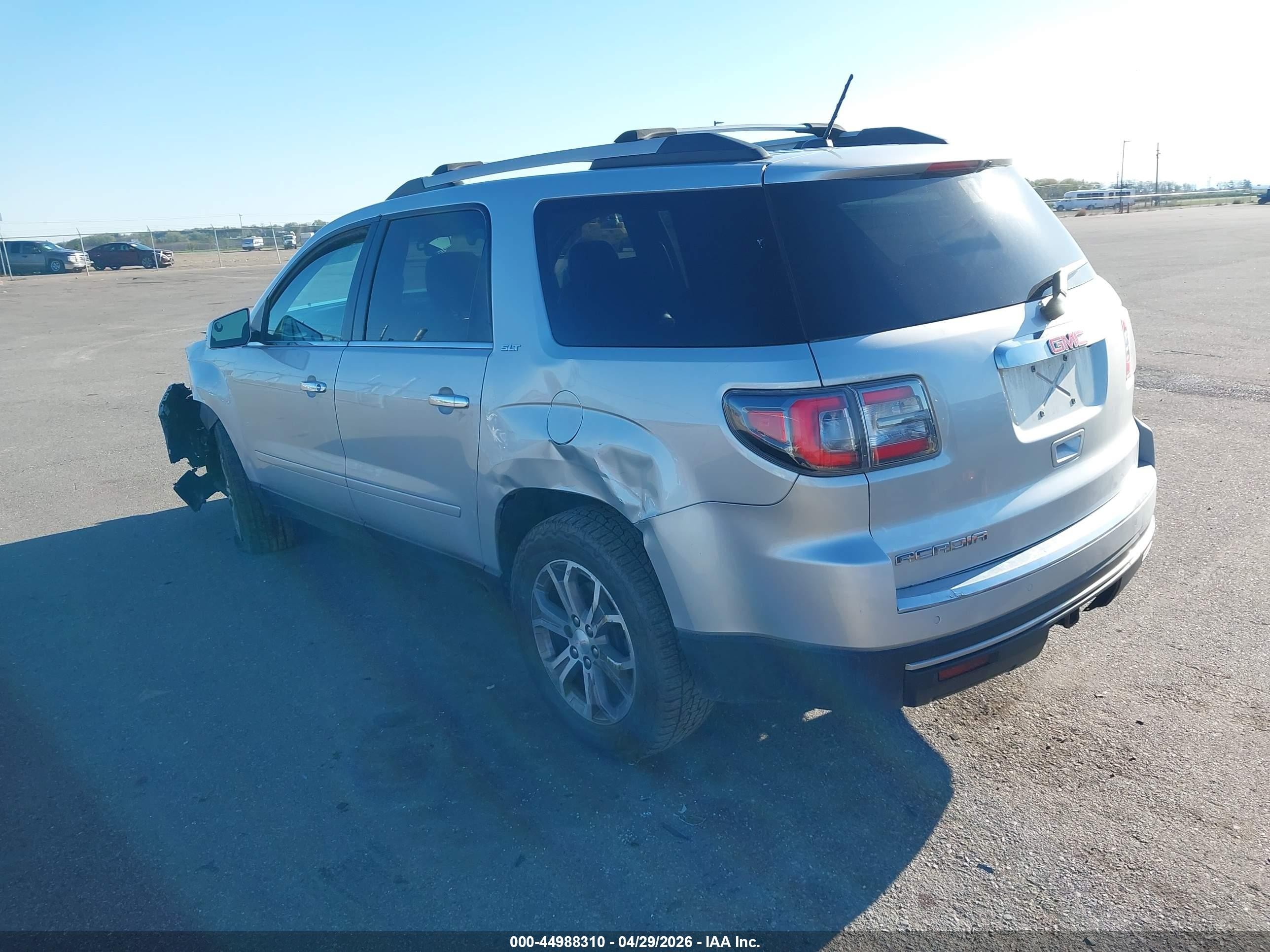 2013 Gmc Acadia Slt-1 Серебряный vin: 1GKKVRKD4DJ189089