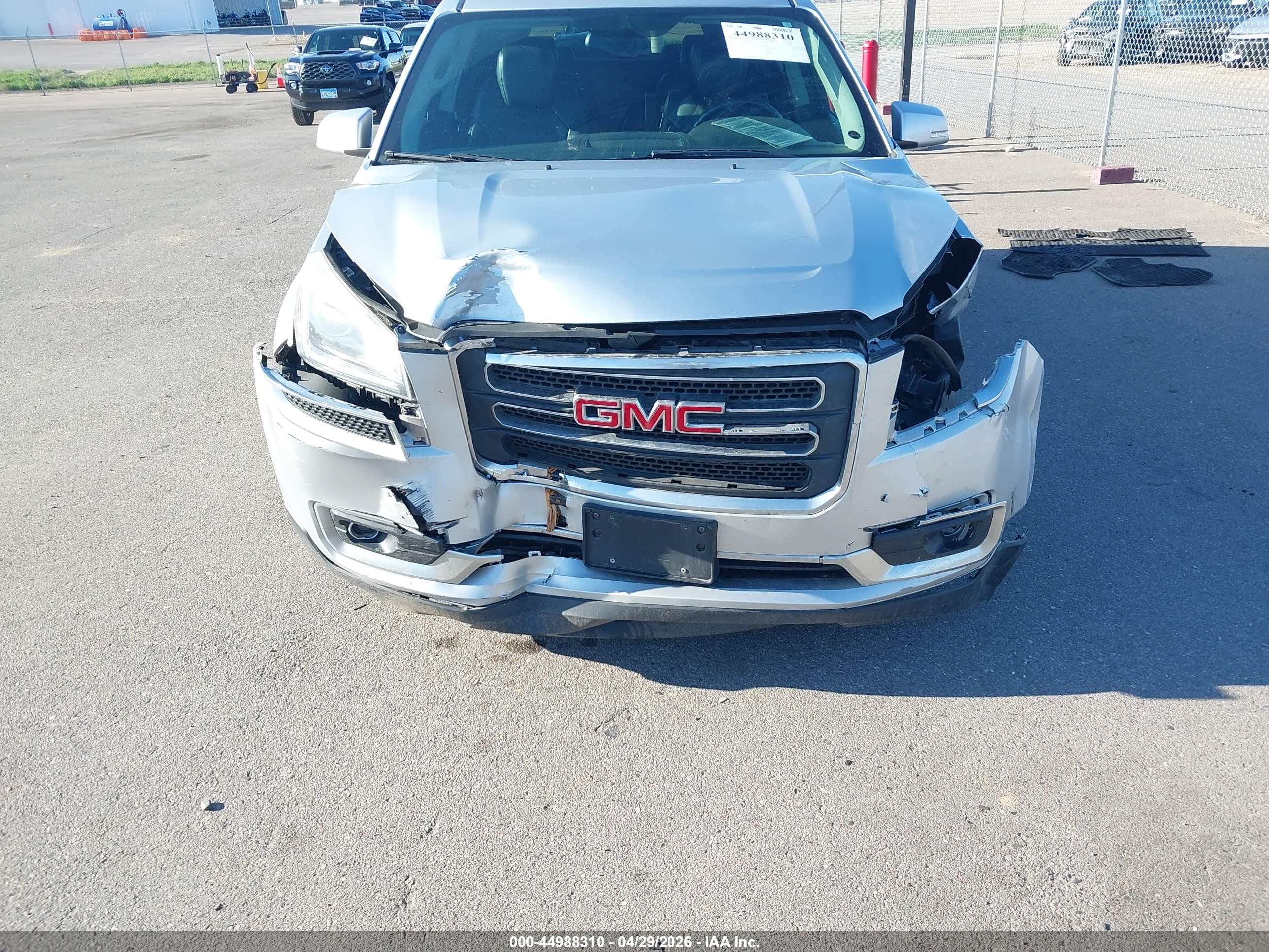 2013 Gmc Acadia Slt-1 Серебряный vin: 1GKKVRKD4DJ189089