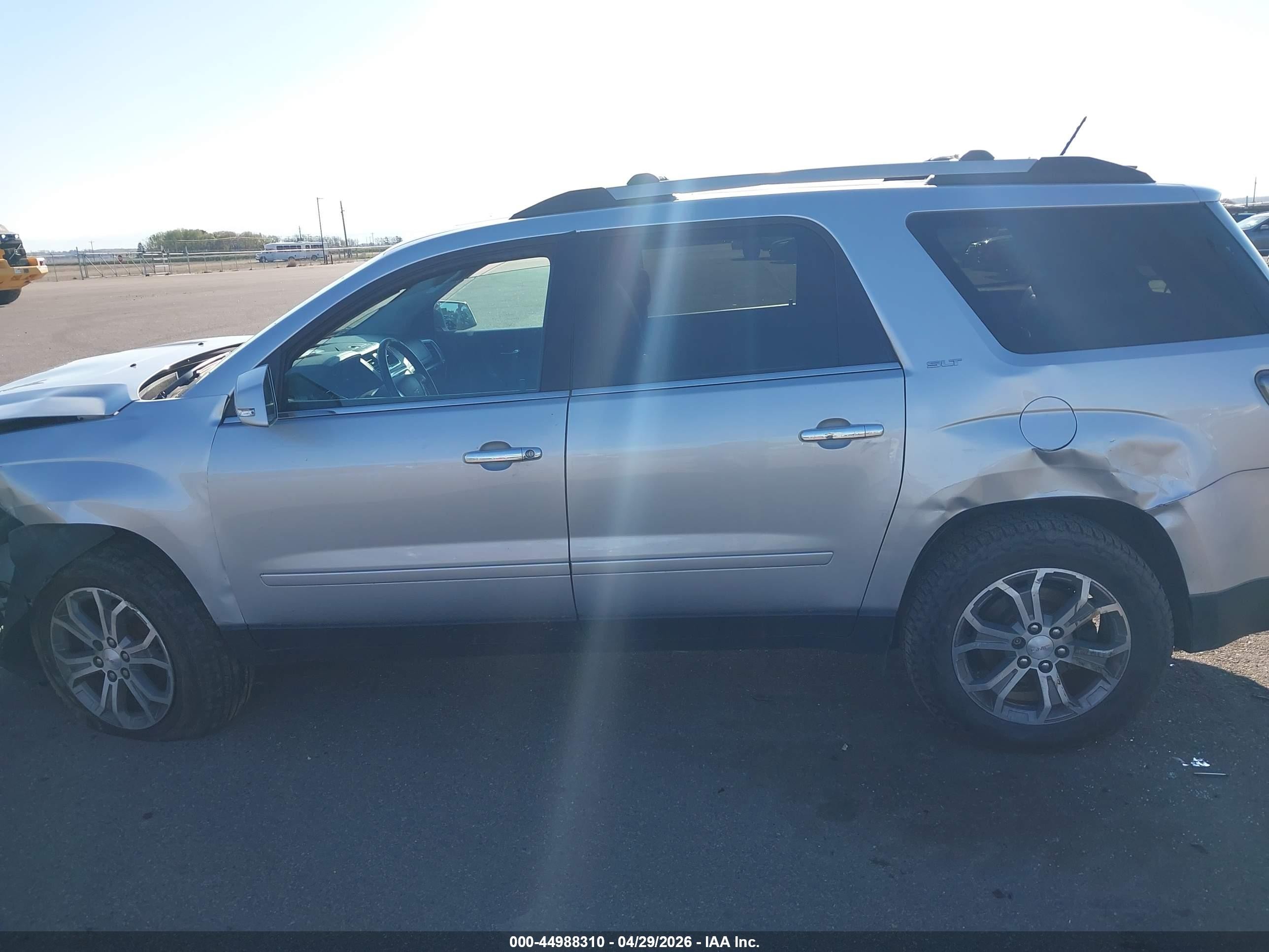 2013 Gmc Acadia Slt-1 Серебряный vin: 1GKKVRKD4DJ189089