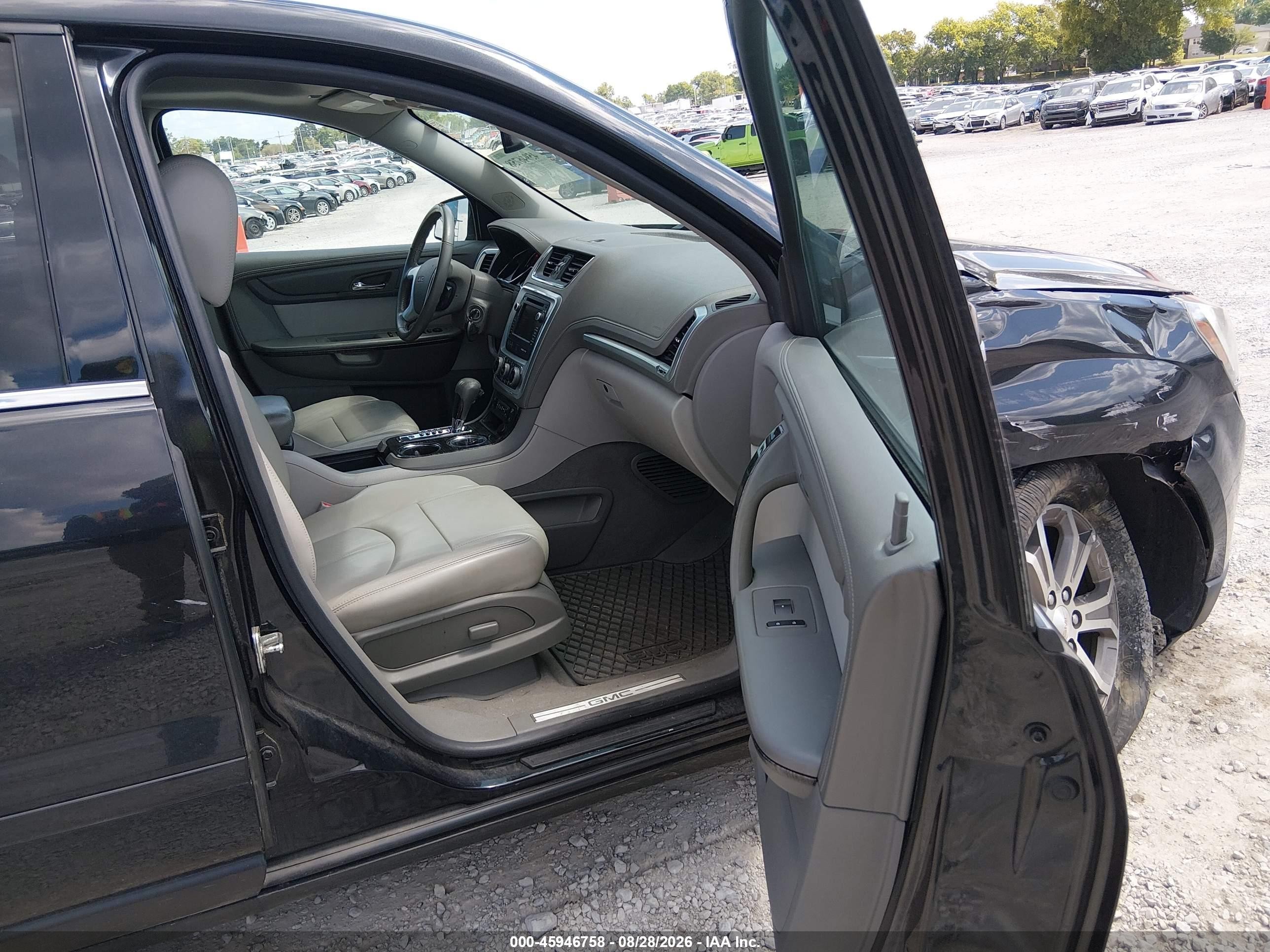 2013 Gmc Acadia Slt-1 Black vin: 1GKKVRKD4DJ239036