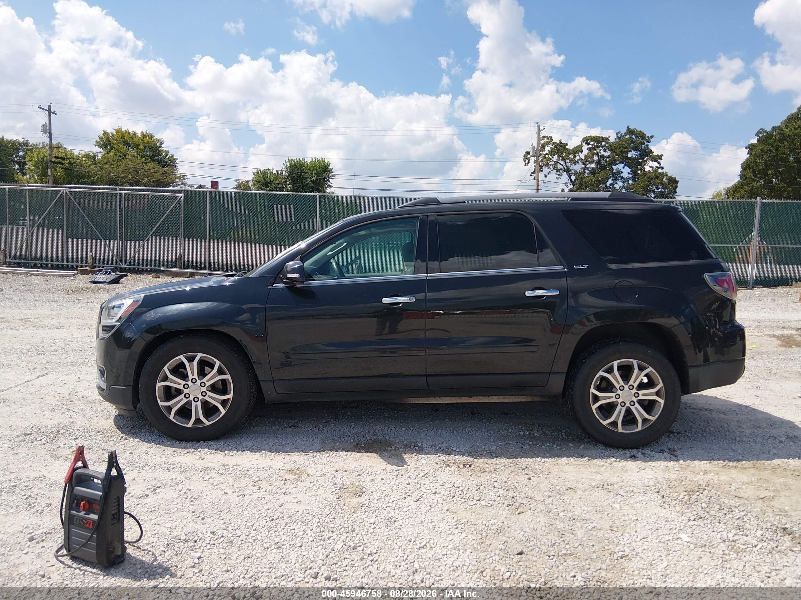 2013 Gmc Acadia Slt-1 Black vin: 1GKKVRKD4DJ239036