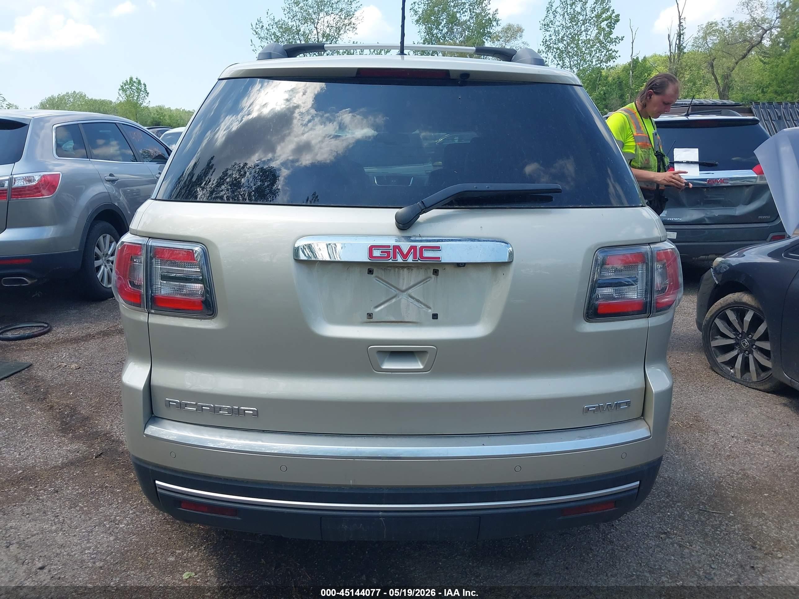 2013 Gmc Acadia Slt-1 Champagne vin: 1GKKVRKD4DJ246469