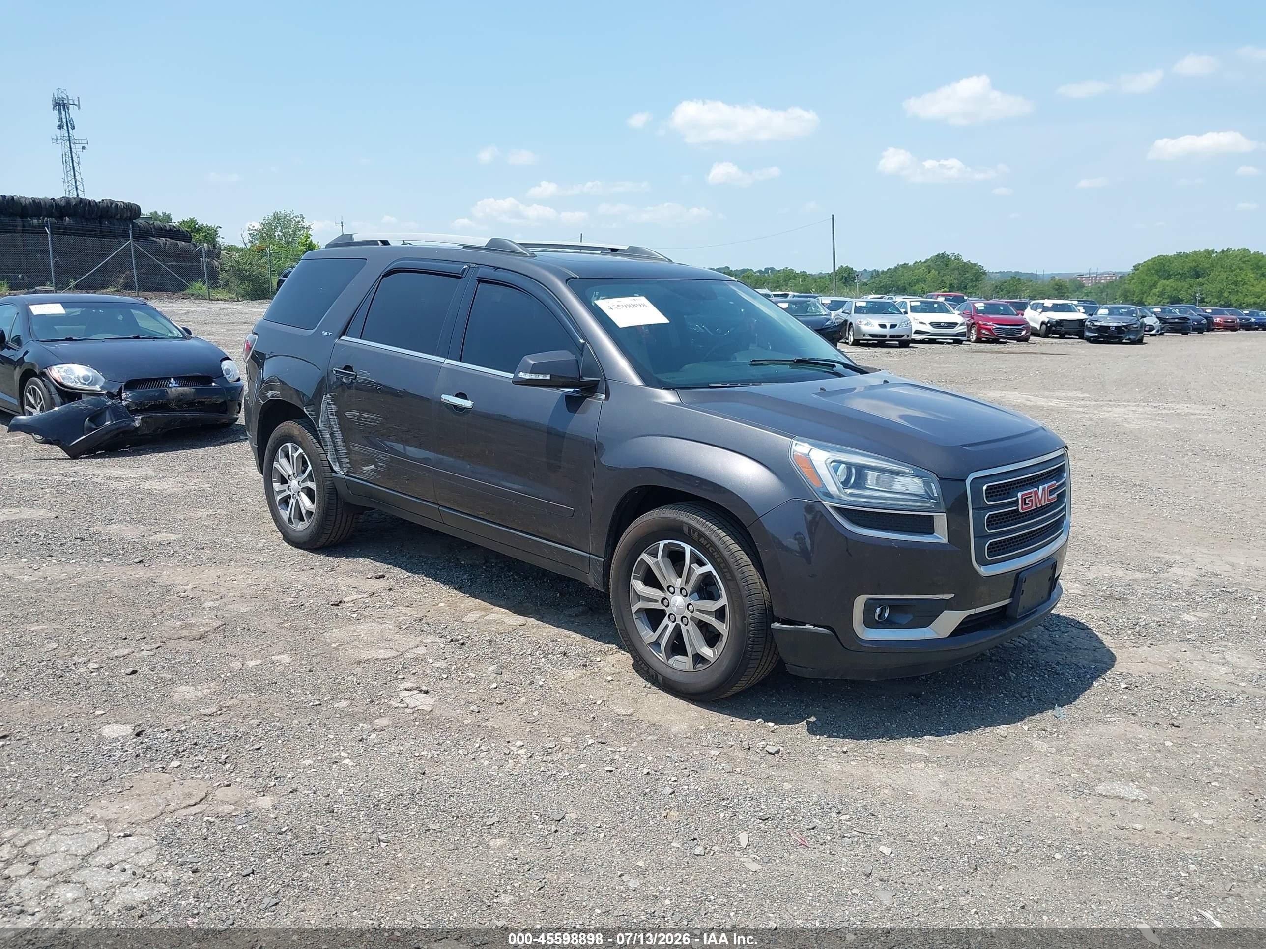 2014 Gmc Acadia Slt-1 Серый vin: 1GKKVRKD4EJ203588