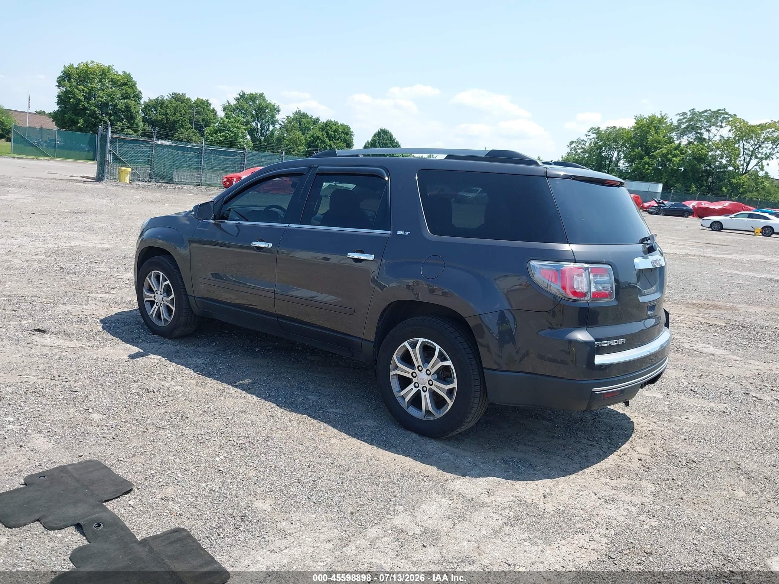 2014 Gmc Acadia Slt-1 Серый vin: 1GKKVRKD4EJ203588