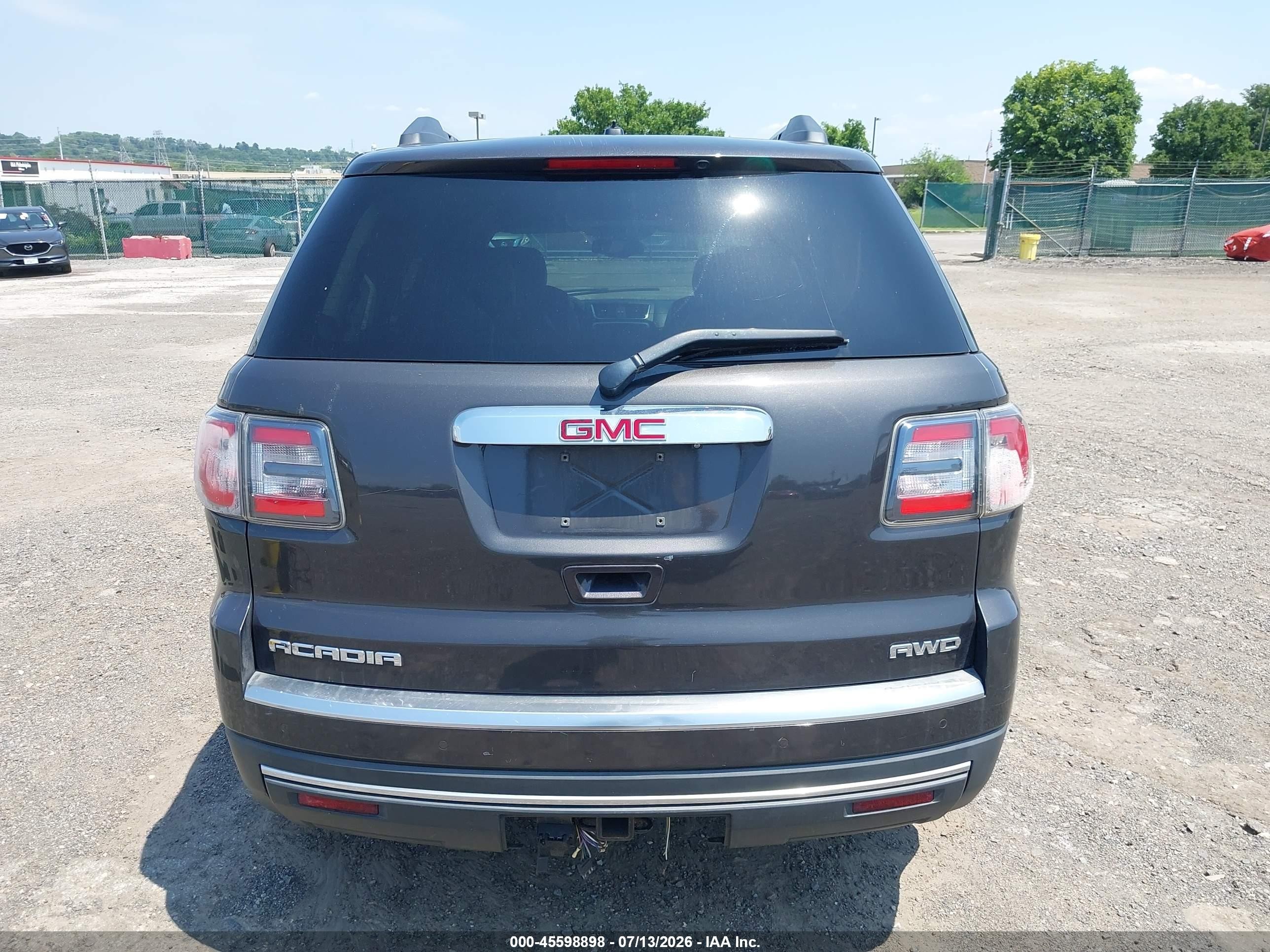 2014 Gmc Acadia Slt-1 Серый vin: 1GKKVRKD4EJ203588