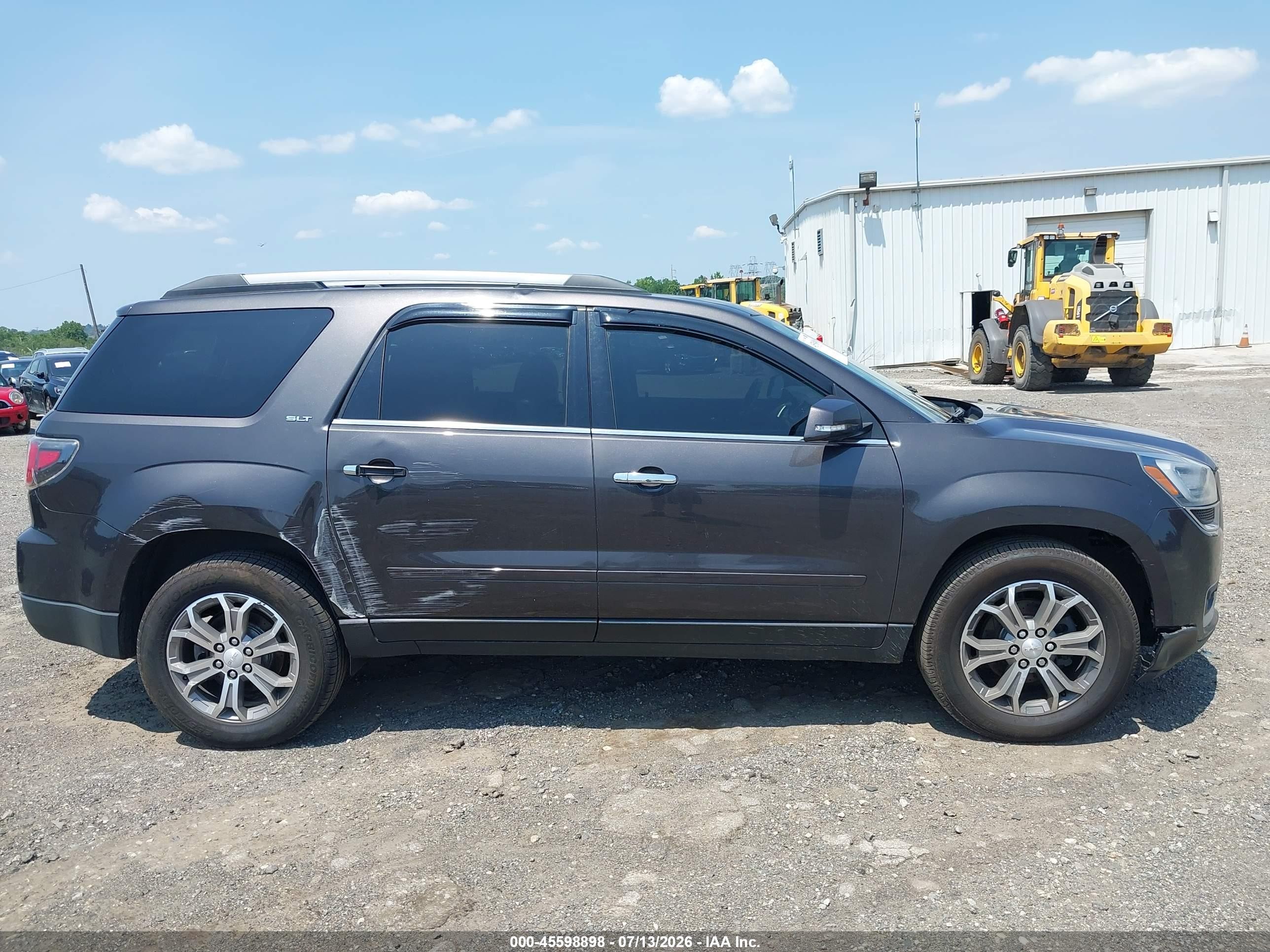 2014 Gmc Acadia Slt-1 Серый vin: 1GKKVRKD4EJ203588