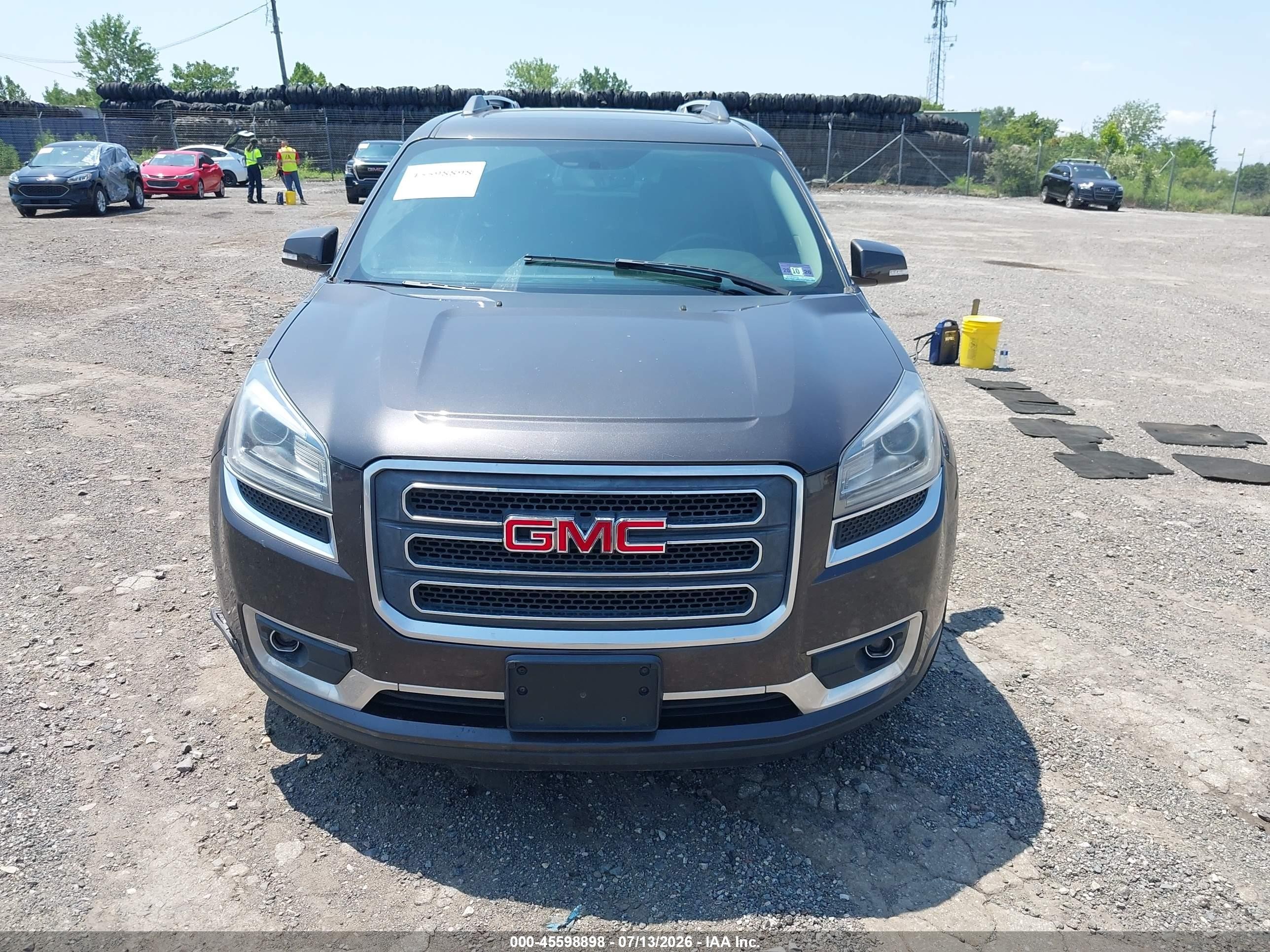 2014 Gmc Acadia Slt-1 Серый vin: 1GKKVRKD4EJ203588