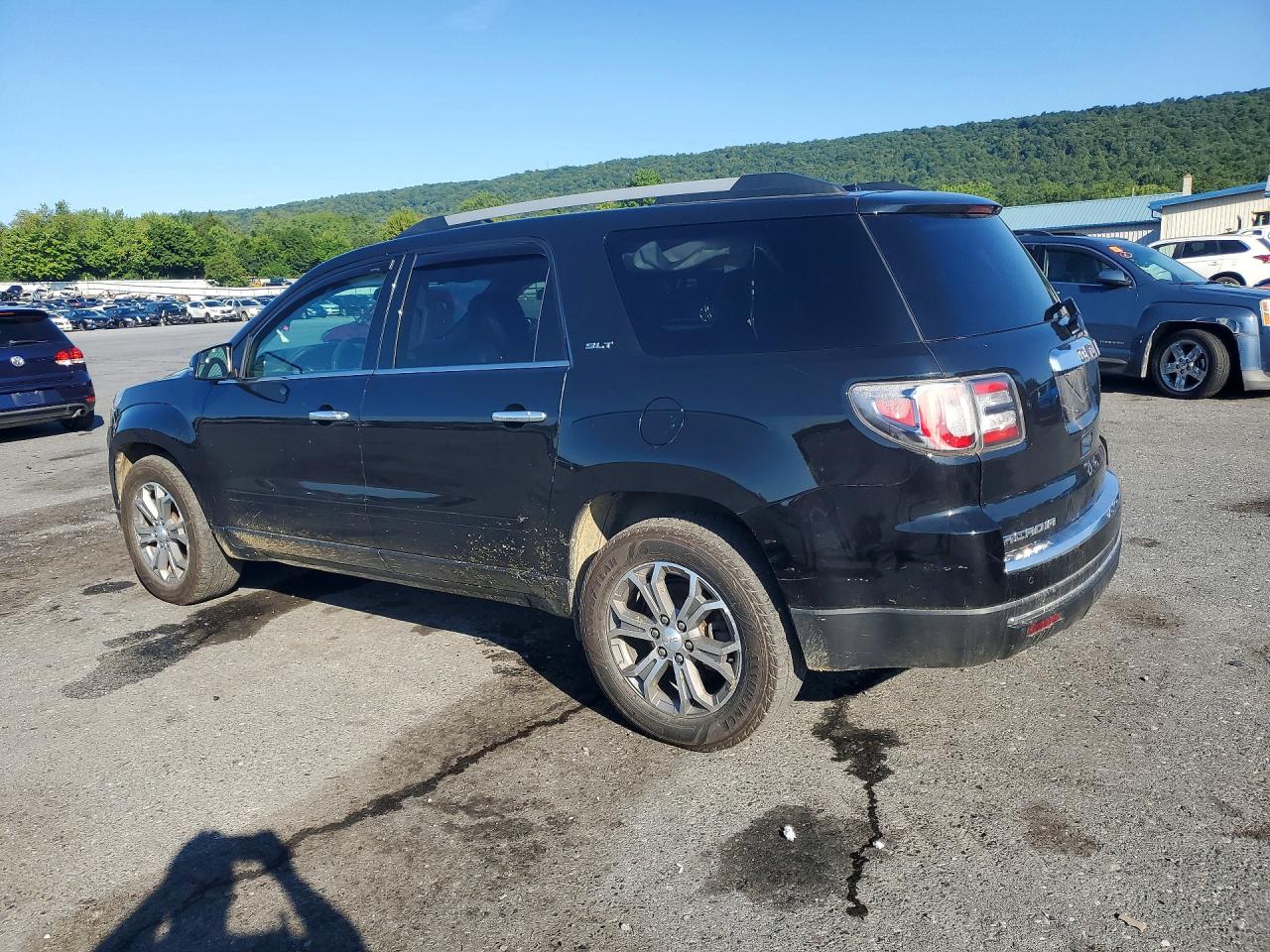 2014 Gmc Acadia Slt-1 Black vin: 1GKKVRKD4EJ209584