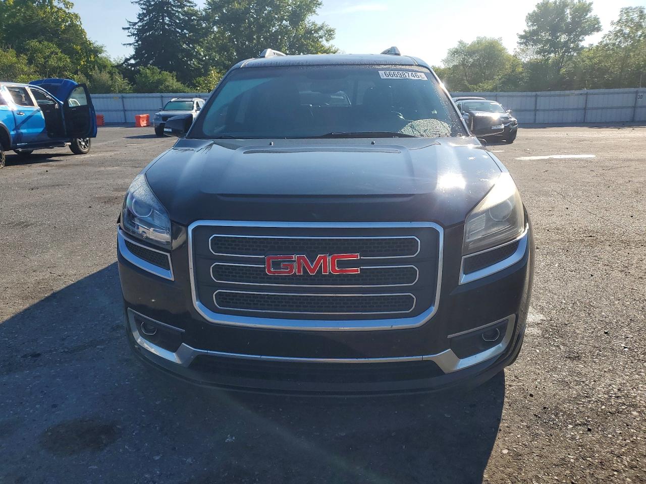 2014 Gmc Acadia Slt-1 Black vin: 1GKKVRKD4EJ209584