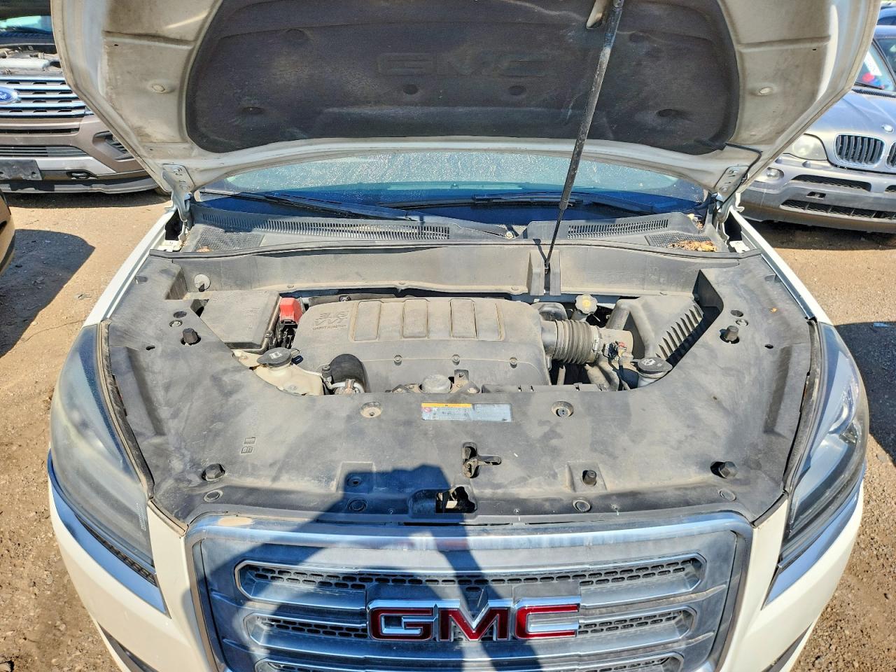 2014 Gmc Acadia Slt-1 White vin: 1GKKVRKD4EJ233450