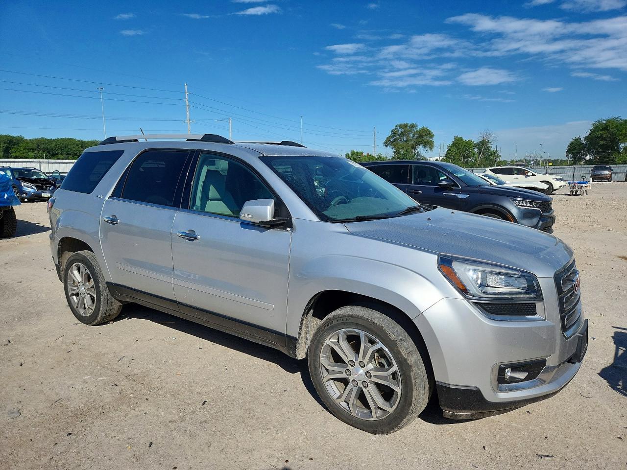 2014 Gmc Acadia Slt-1 Серебряный vin: 1GKKVRKD4EJ261040