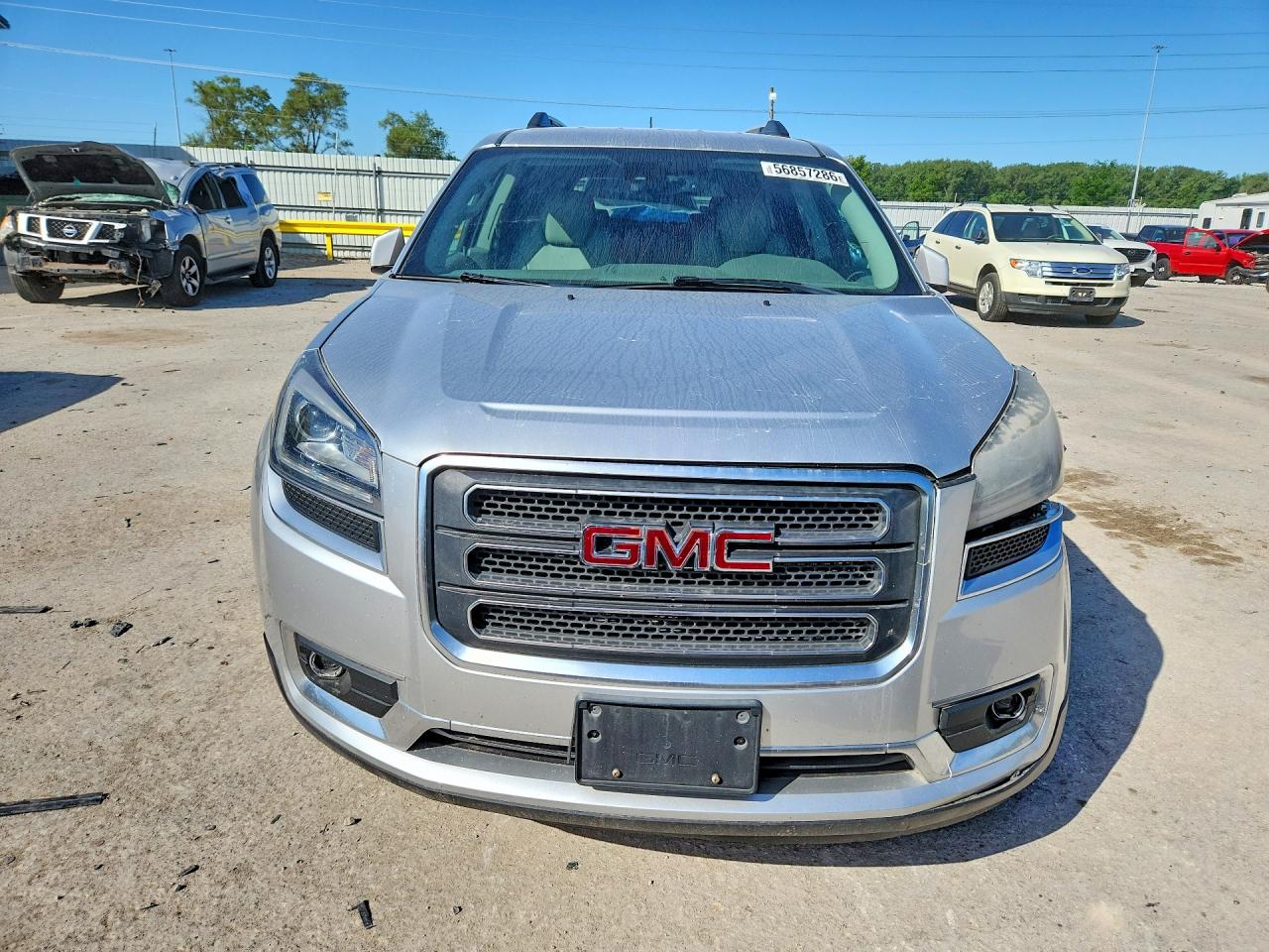 2014 Gmc Acadia Slt-1 Серебряный vin: 1GKKVRKD4EJ261040