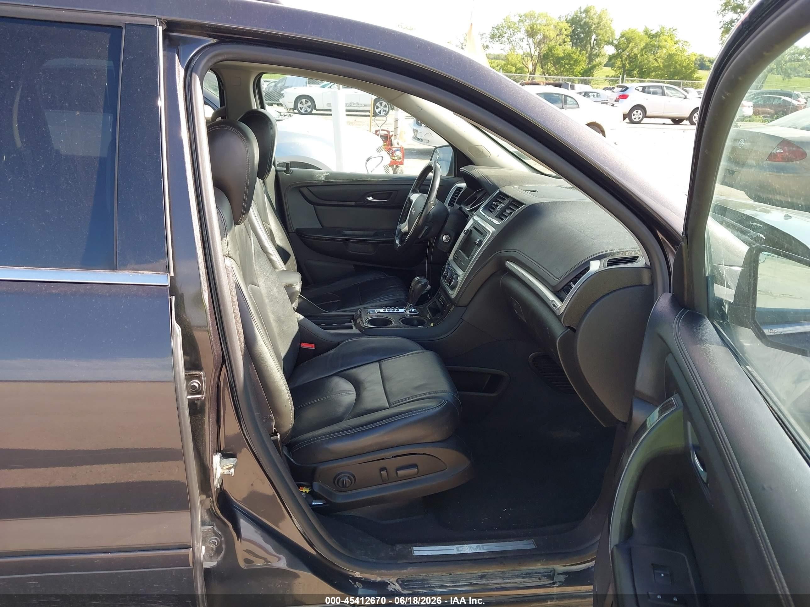 2014 Gmc Acadia Slt-1 Brown vin: 1GKKVRKD4EJ278646