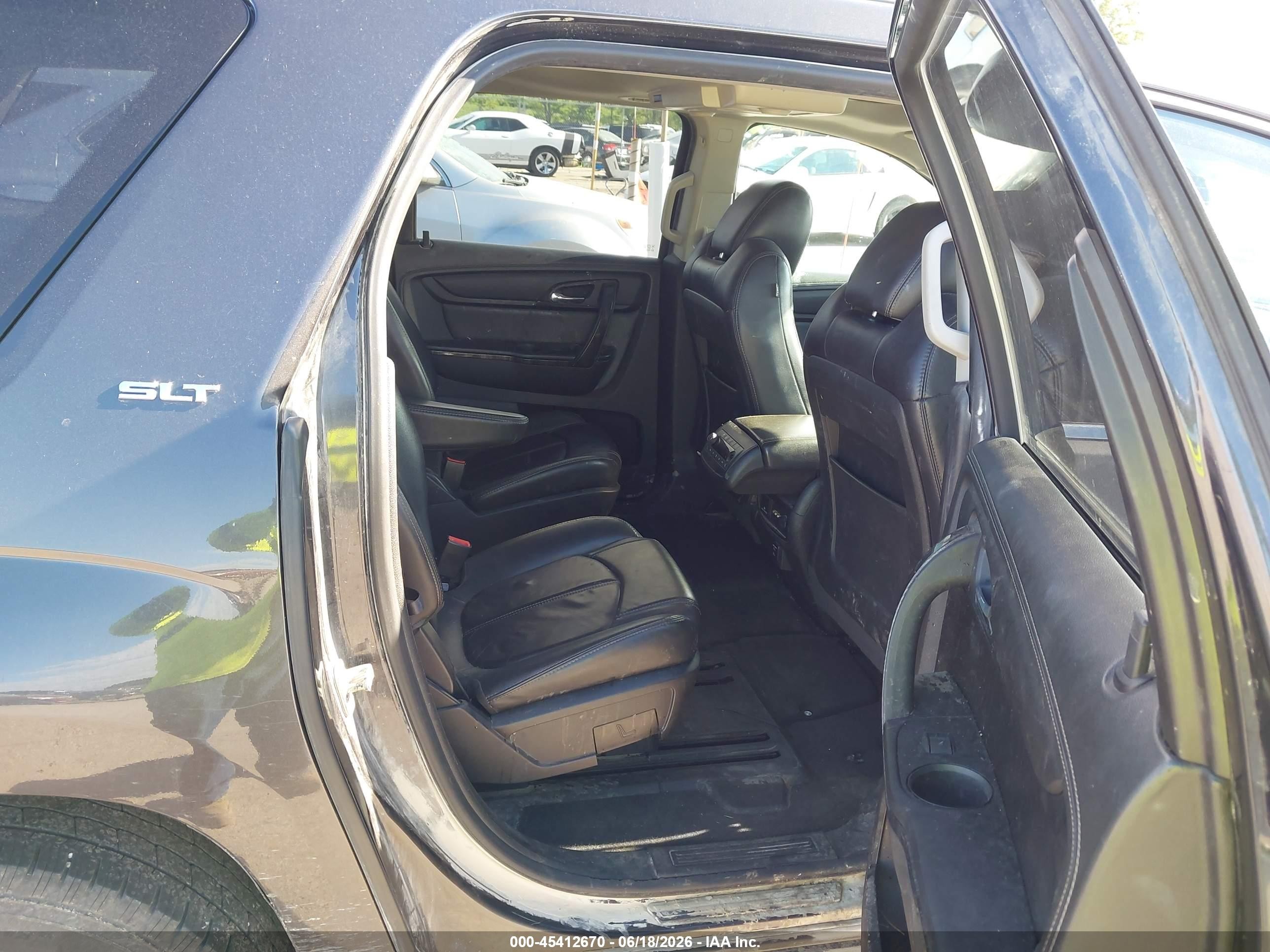 2014 Gmc Acadia Slt-1 Brown vin: 1GKKVRKD4EJ278646