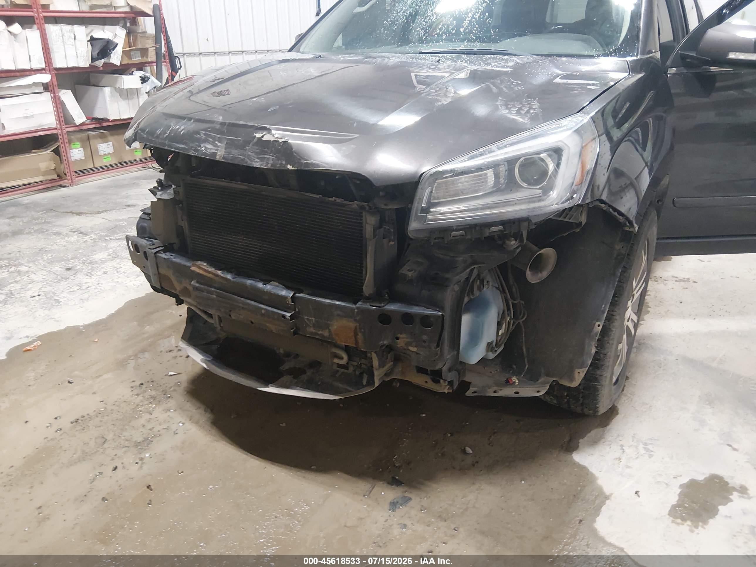 2014 Gmc Acadia Slt-1 Gray vin: 1GKKVRKD4EJ313265