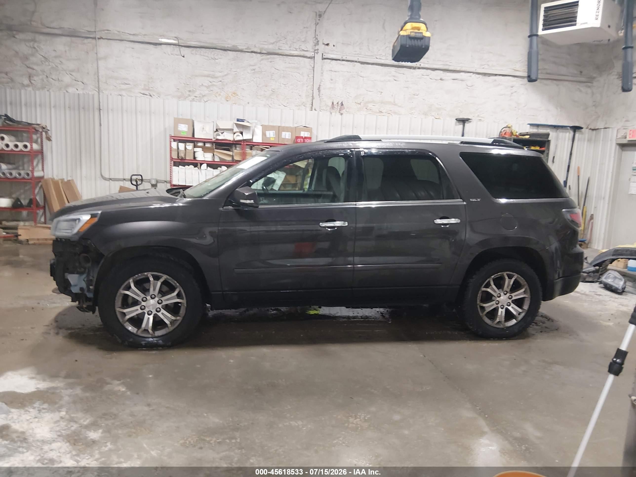 2014 Gmc Acadia Slt-1 Gray vin: 1GKKVRKD4EJ313265