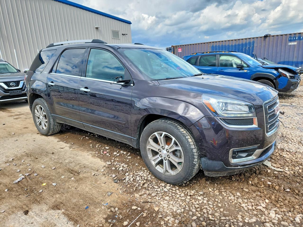 2014 Gmc Acadia Slt-1 Gray vin: 1GKKVRKD4EJ328008