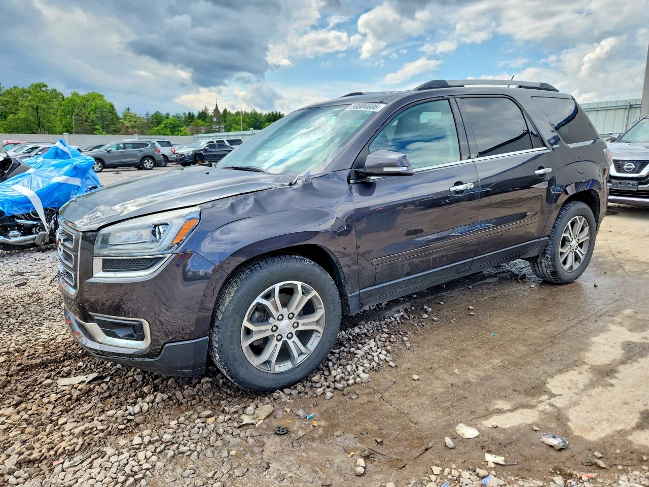2014 Gmc Acadia Slt-1 Gray vin: 1GKKVRKD4EJ328008