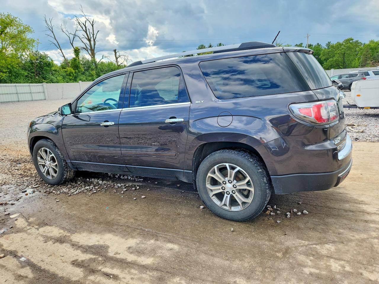 2014 Gmc Acadia Slt-1 Gray vin: 1GKKVRKD4EJ328008