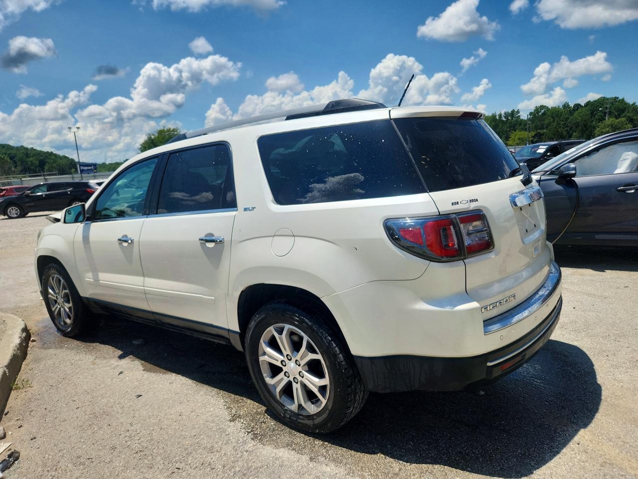 2014 Gmc Acadia Slt-1 White vin: 1GKKVRKD4EJ341020