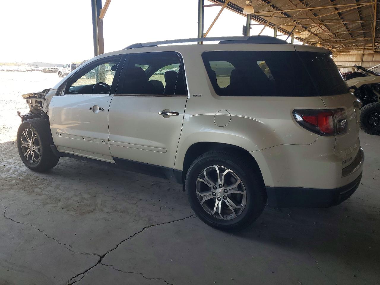 2014 Gmc Acadia Slt-1 White vin: 1GKKVRKD4EJ350302