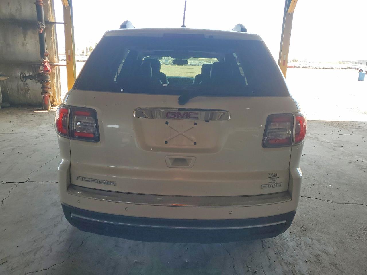 2014 Gmc Acadia Slt-1 White vin: 1GKKVRKD4EJ350302