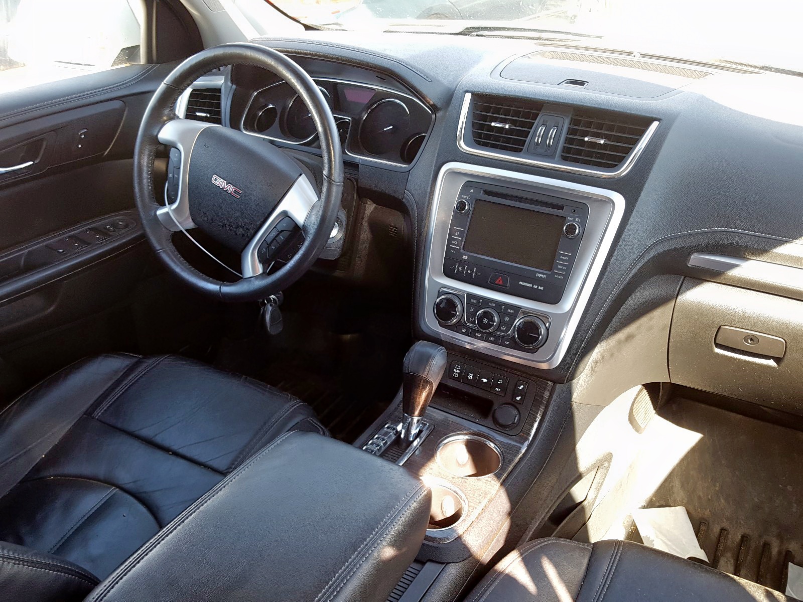 2014 Gmc Acadia Slt-1 White vin: 1GKKVRKD4EJ362031