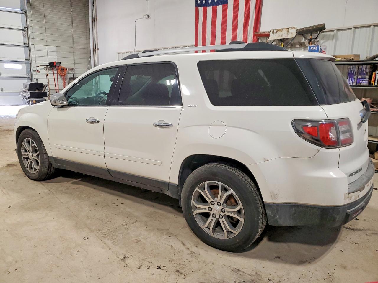 2014 Gmc Acadia Slt-1 White vin: 1GKKVRKD4EJ362031
