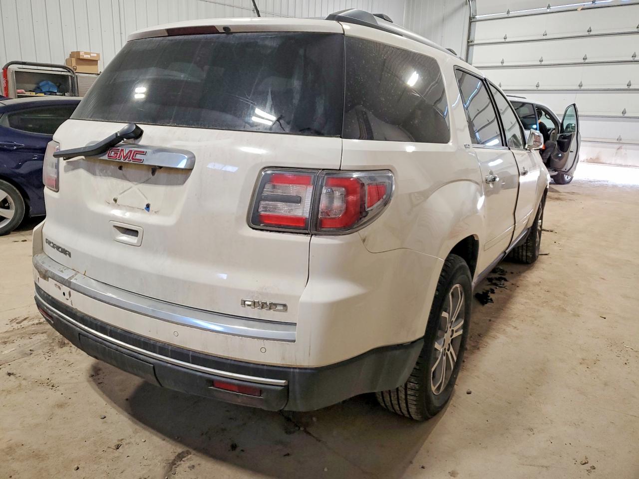 2014 Gmc Acadia Slt-1 White vin: 1GKKVRKD4EJ362031