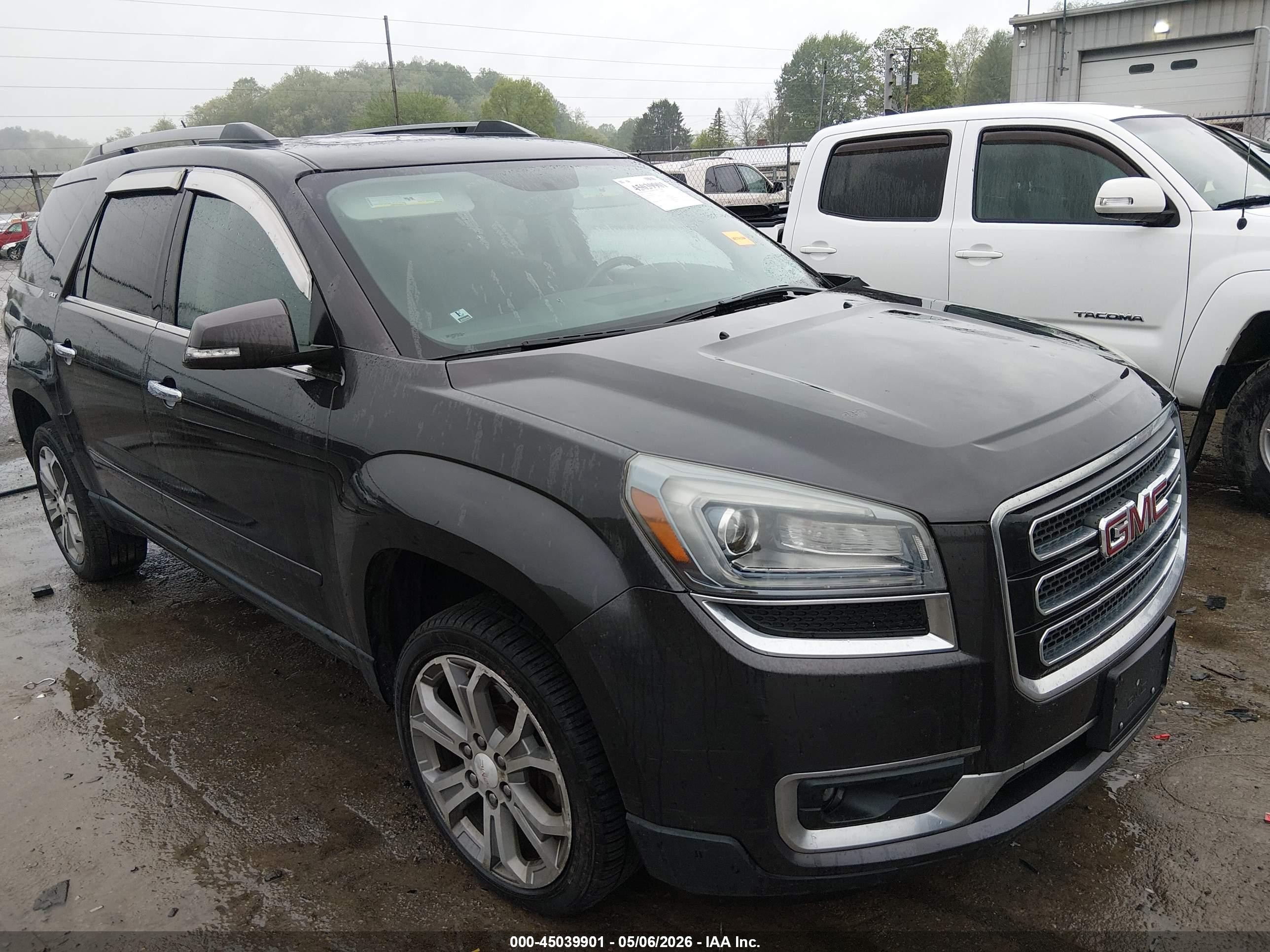 2014 Gmc Acadia Slt-1 Gray vin: 1GKKVRKD4EJ370212