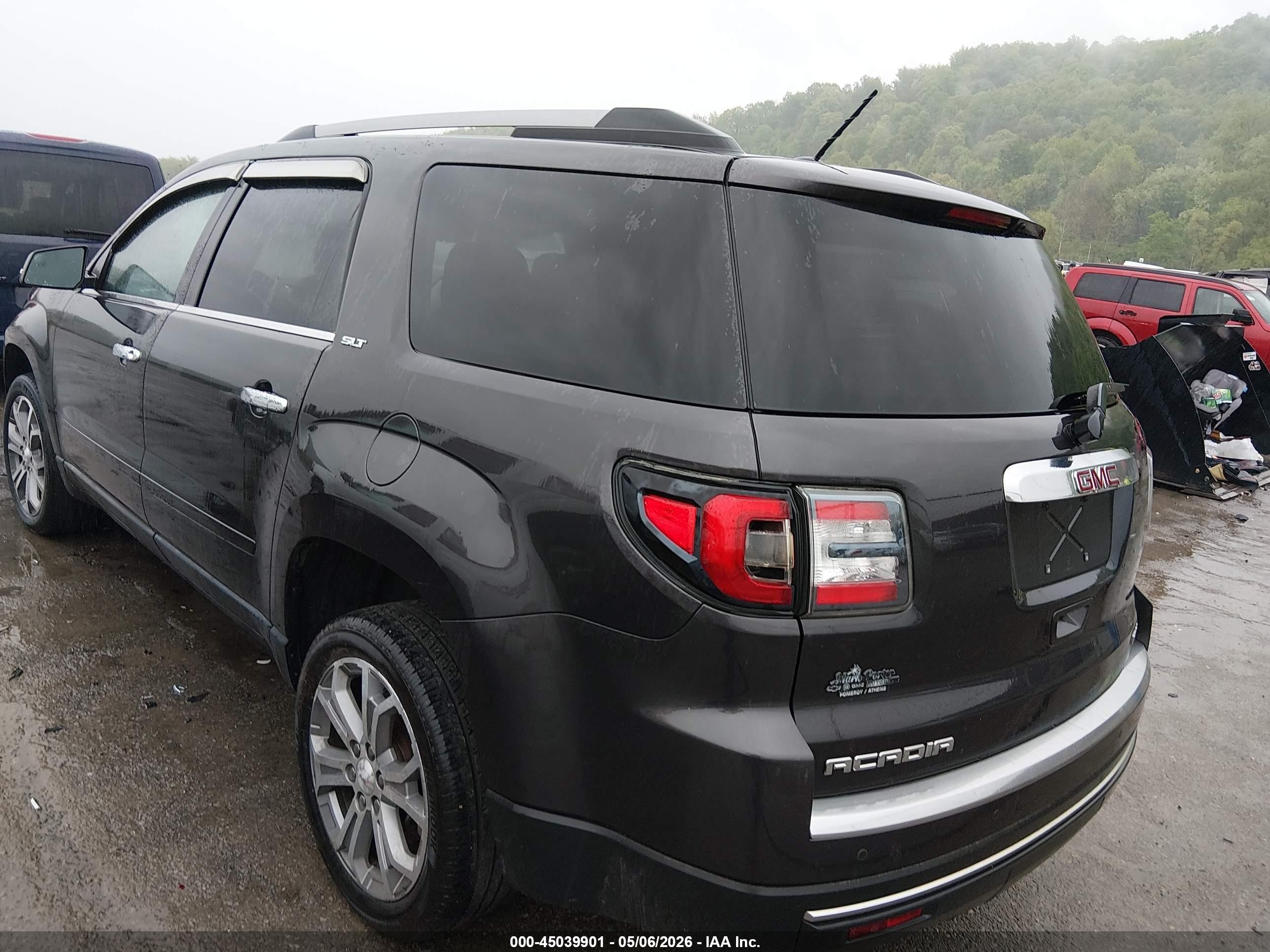 2014 Gmc Acadia Slt-1 Gray vin: 1GKKVRKD4EJ370212