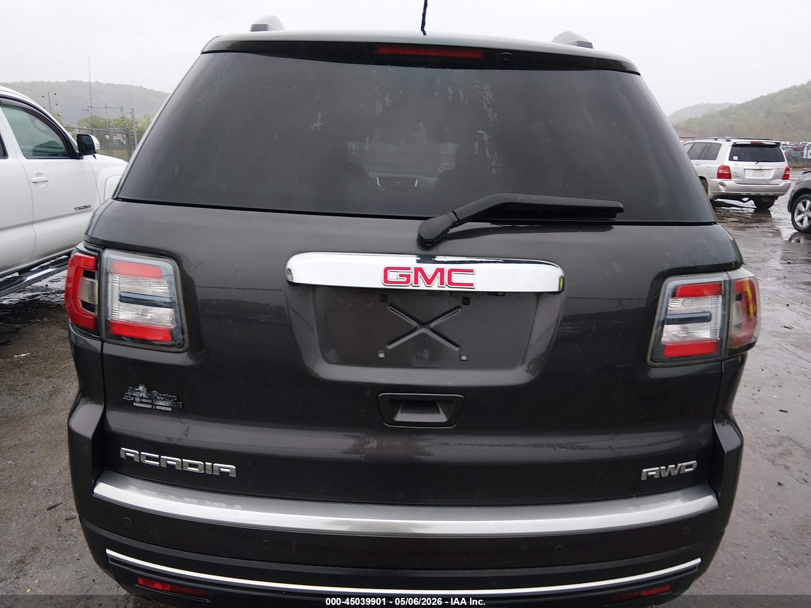 2014 Gmc Acadia Slt-1 Gray vin: 1GKKVRKD4EJ370212