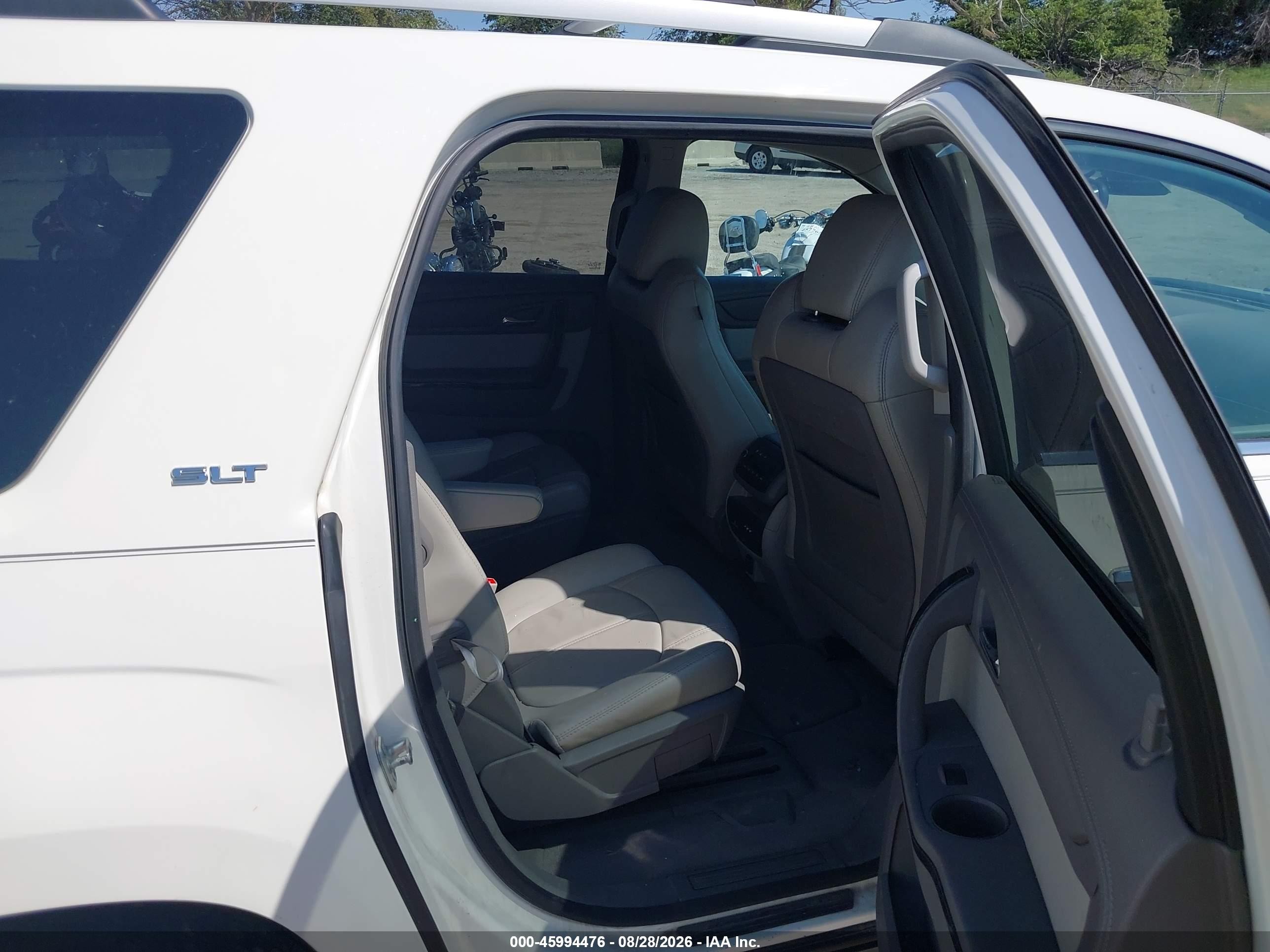 2015 Gmc Acadia Slt-1 White vin: 1GKKVRKD4FJ172117