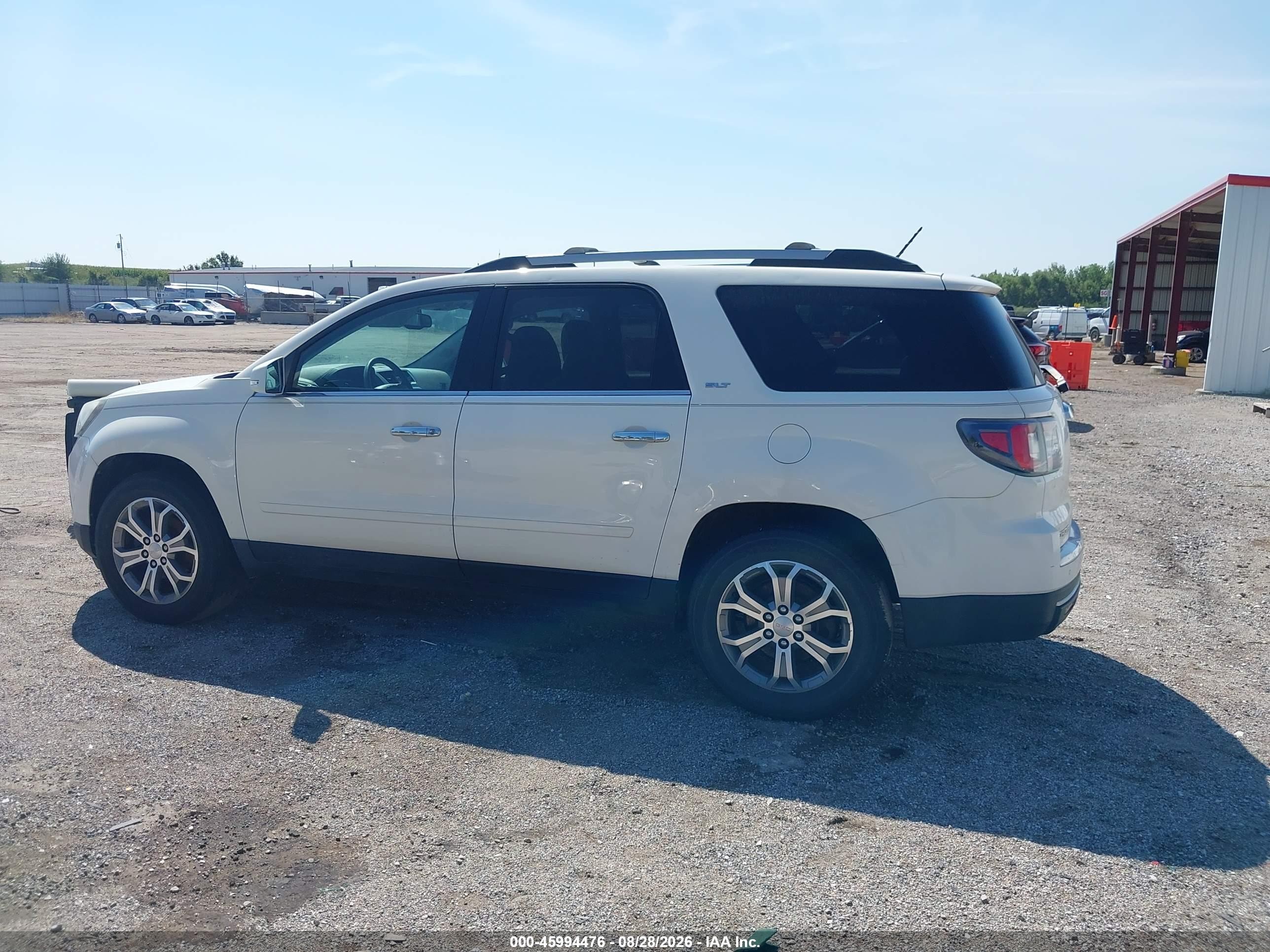 2015 Gmc Acadia Slt-1 White vin: 1GKKVRKD4FJ172117