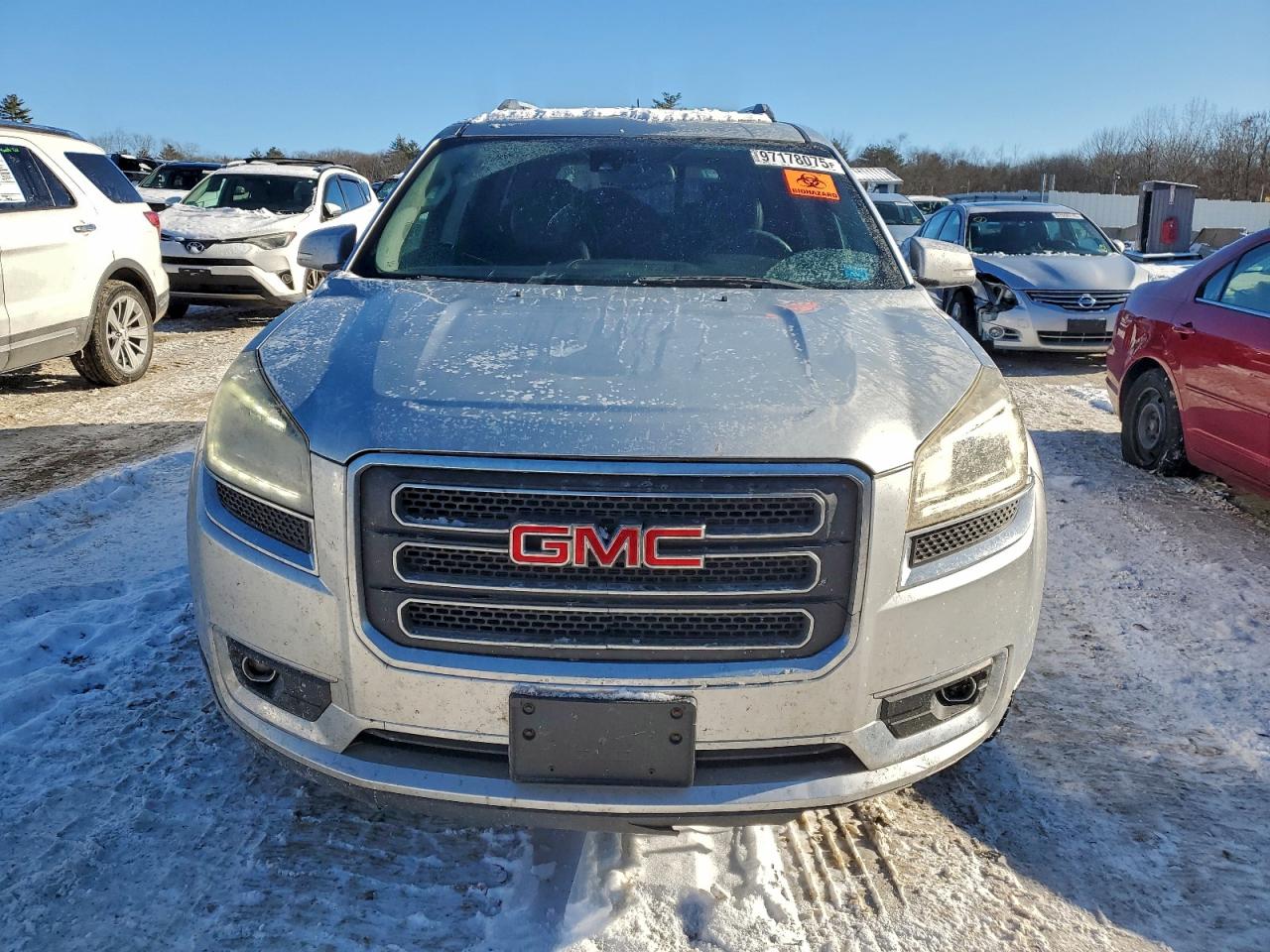 2015 Gmc Acadia Slt-1 Серебряный vin: 1GKKVRKD4FJ178905