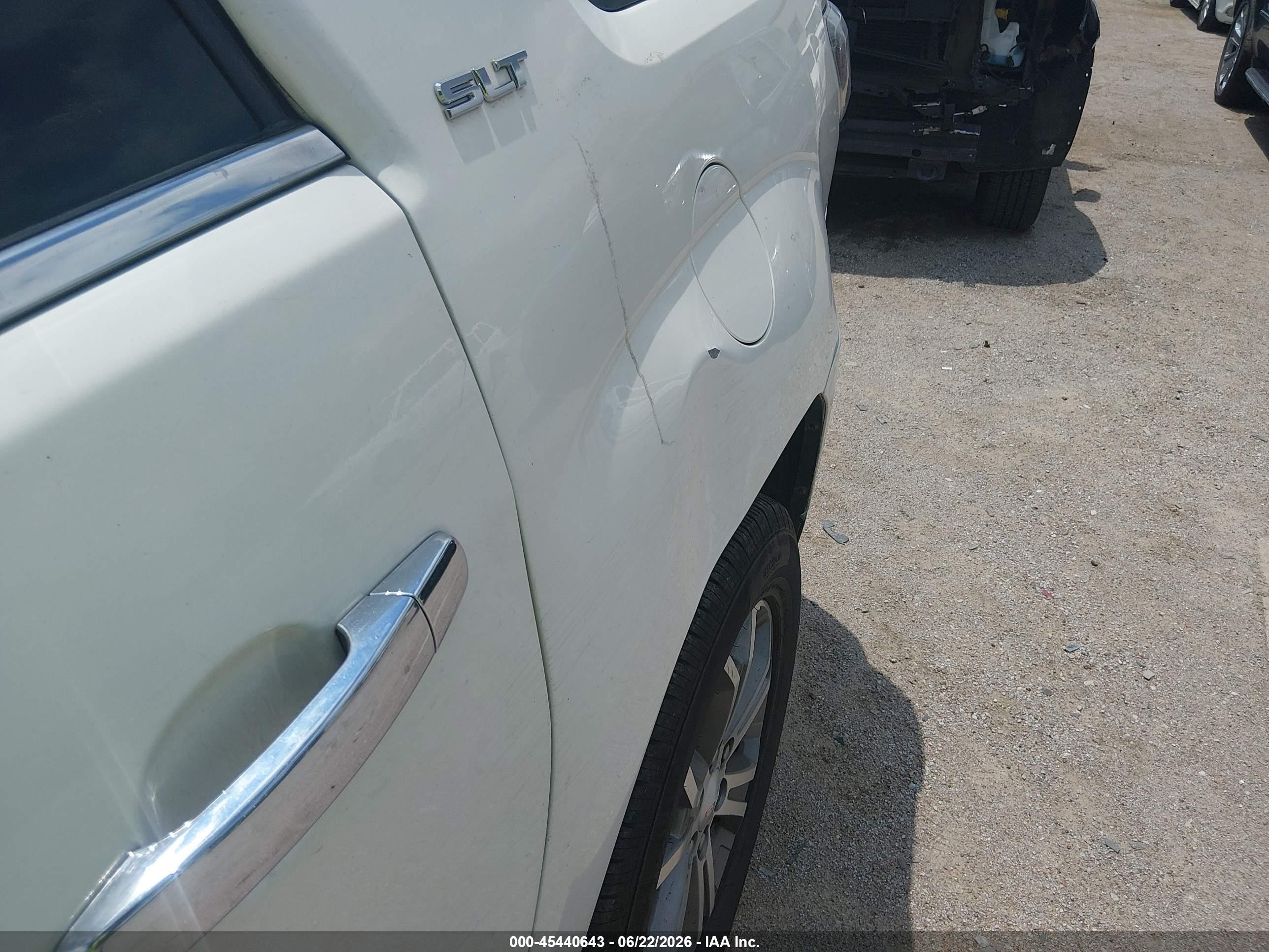 2015 Gmc Acadia Slt-1 White vin: 1GKKVRKD4FJ195042