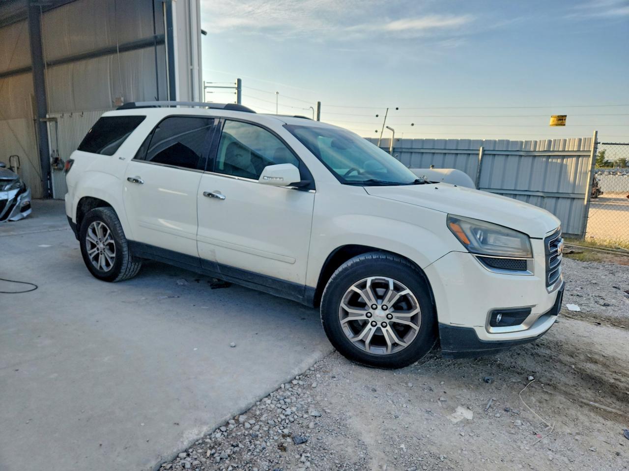 2015 Gmc Acadia Slt-1 White vin: 1GKKVRKD4FJ195042