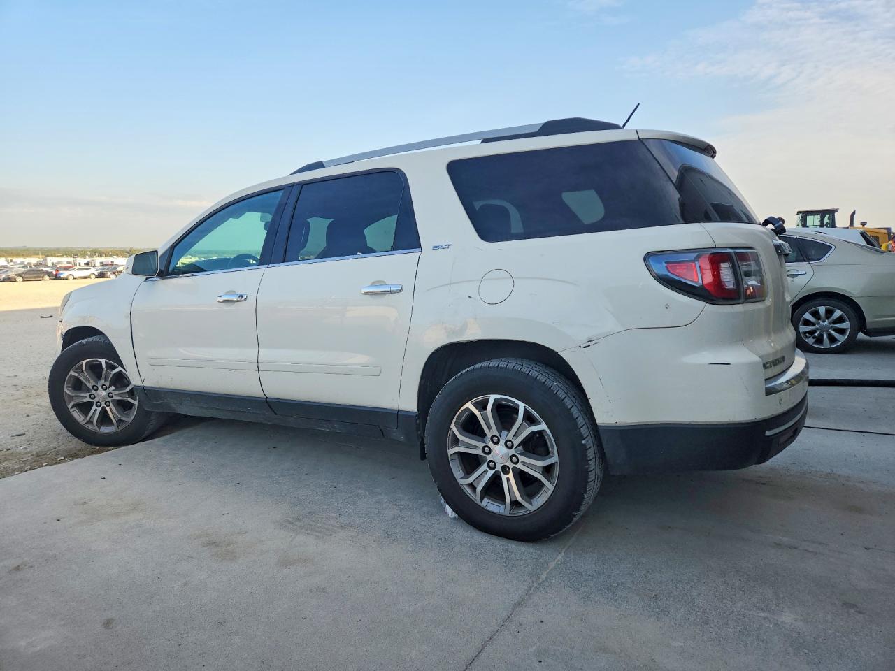 2015 Gmc Acadia Slt-1 White vin: 1GKKVRKD4FJ195042