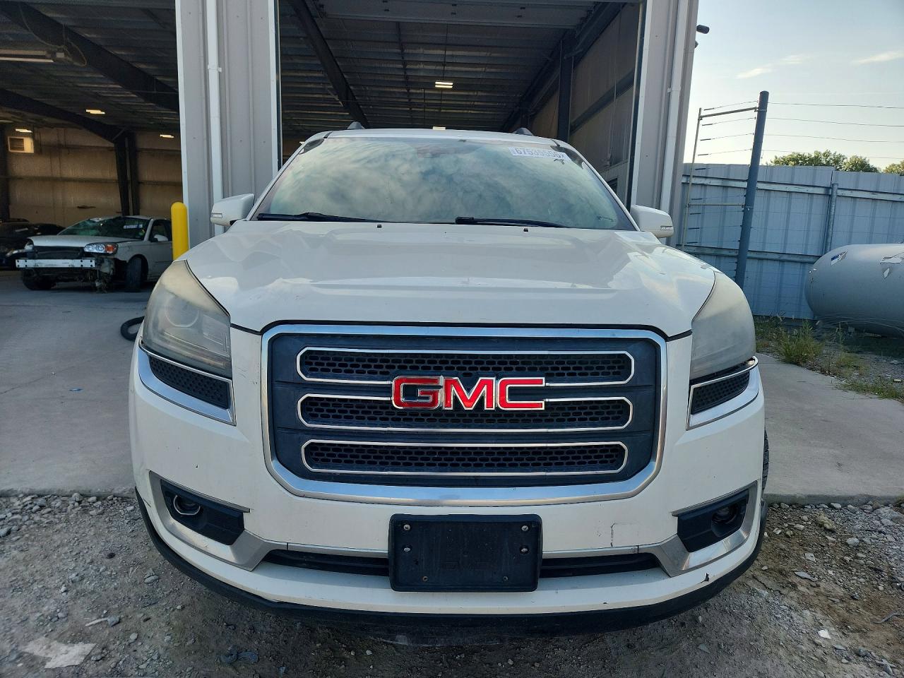 2015 Gmc Acadia Slt-1 White vin: 1GKKVRKD4FJ195042