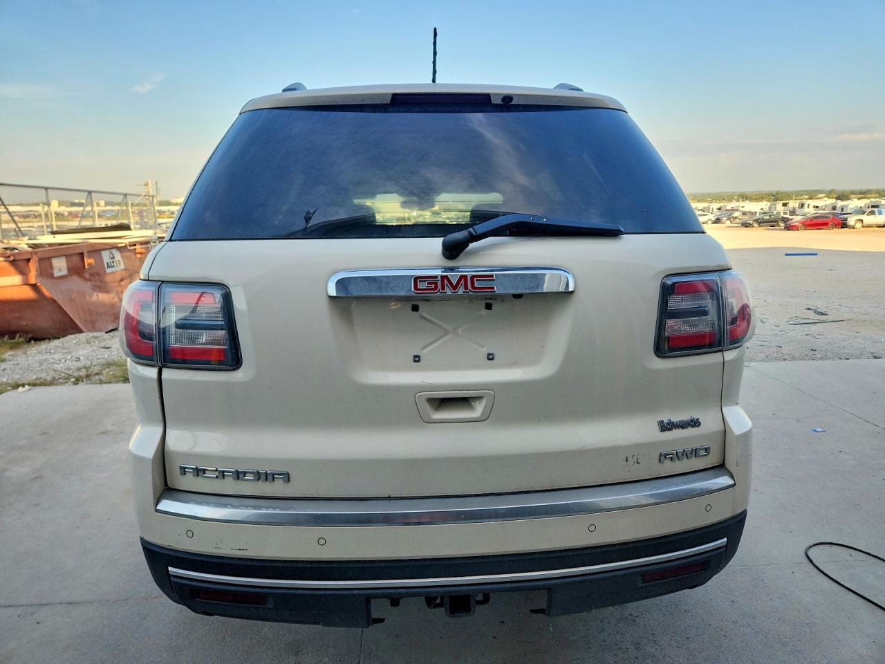2015 Gmc Acadia Slt-1 White vin: 1GKKVRKD4FJ195042