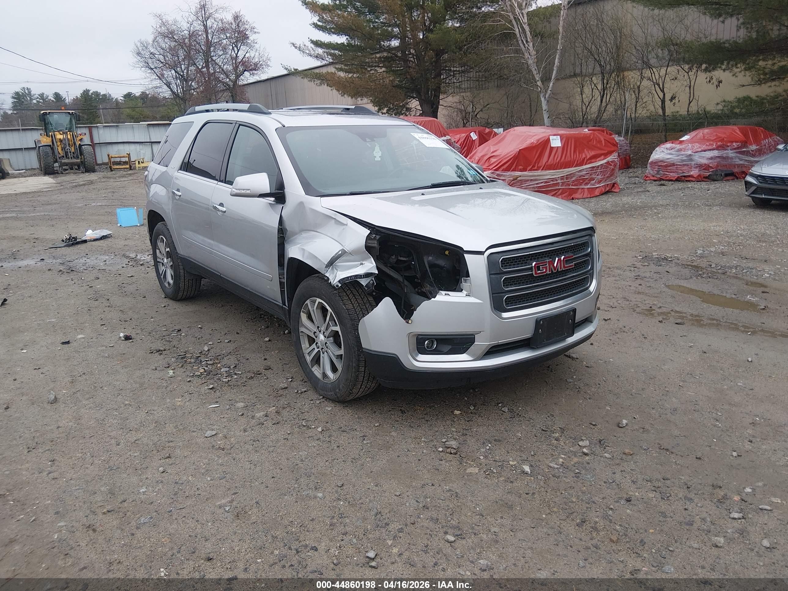 2015 Gmc Acadia Slt-1 Серебряный vin: 1GKKVRKD4FJ204404