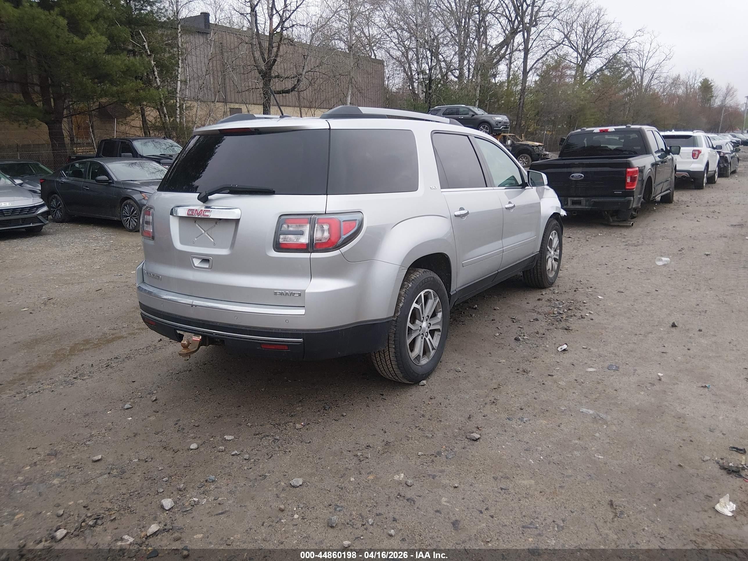 2015 Gmc Acadia Slt-1 Серебряный vin: 1GKKVRKD4FJ204404