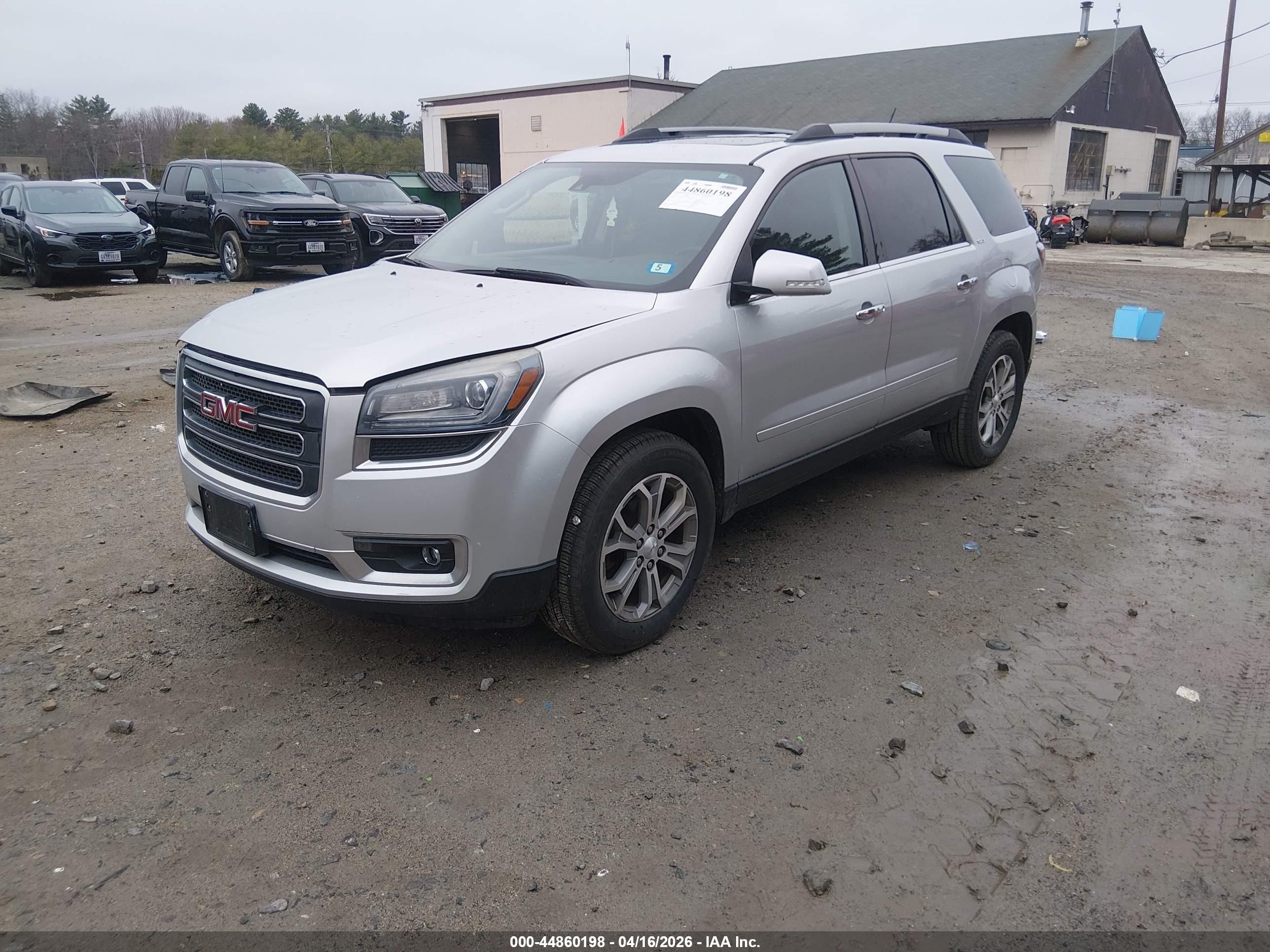 2015 Gmc Acadia Slt-1 Серебряный vin: 1GKKVRKD4FJ204404